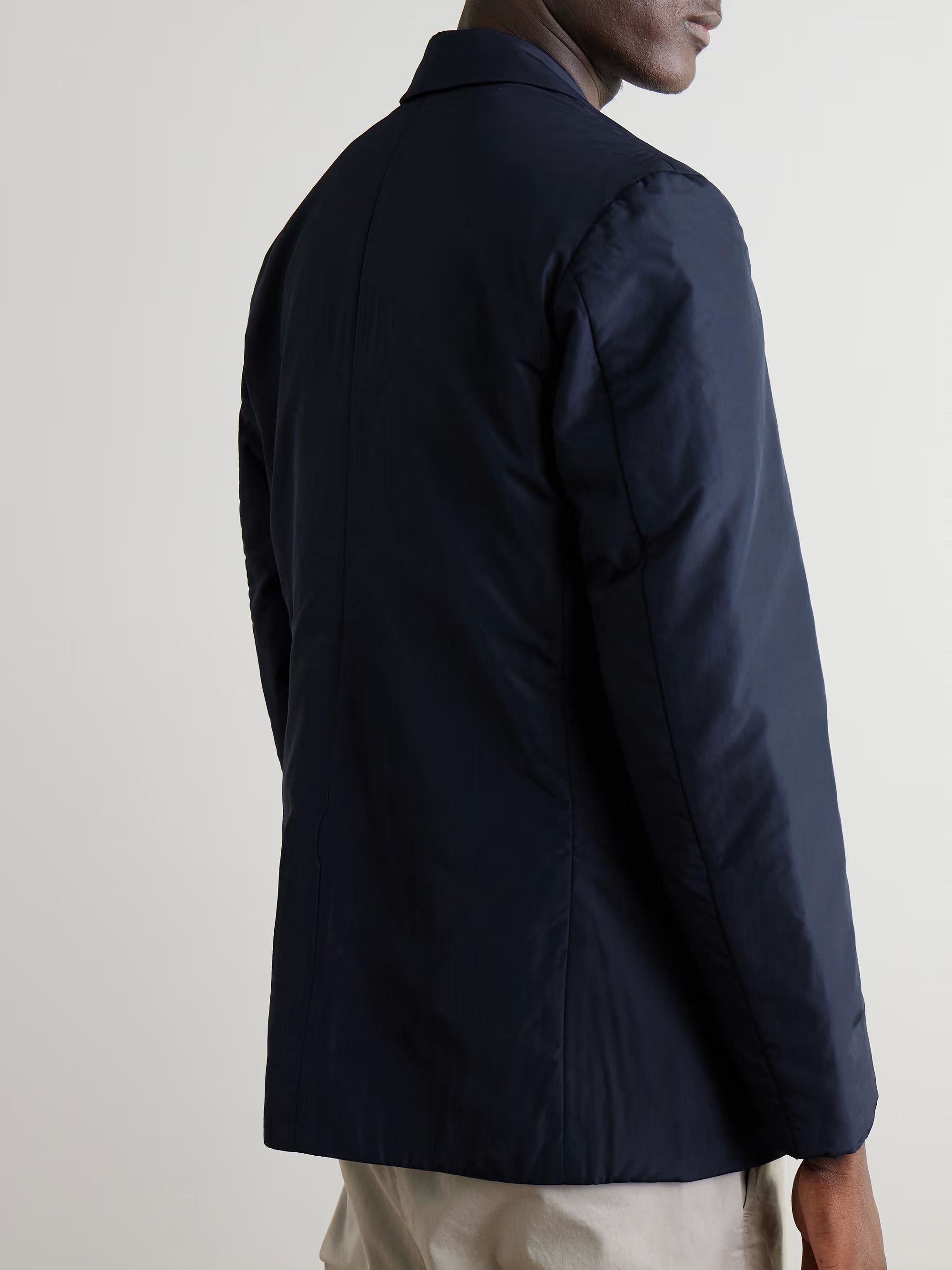 Mr P. MR P. Padded Recycled-Shell Blazer Size 42R - 2 Thumbnail