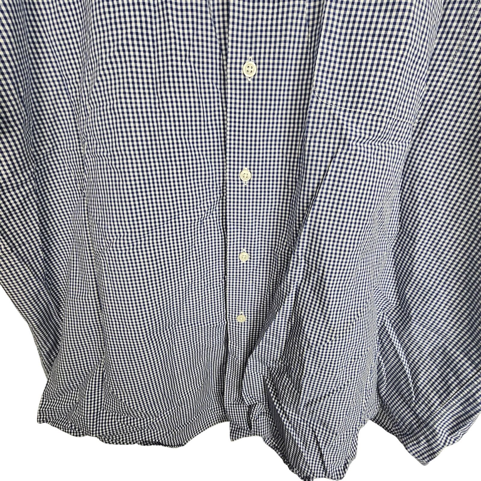 Lauren Ralph Lauren Lauren Ralph Lauren Mens Gingham Shirt XL Embroidered Crest Size US XL / EU 56 / 4 - 3 Thumbnail