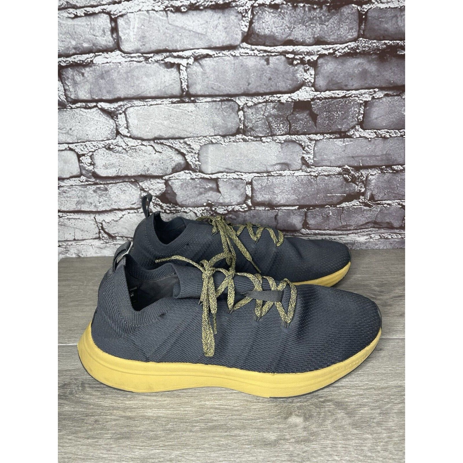 Rei REI Beyonder Yellow Gray Knit Fabric Outdoor Running Sneaker Size US 13 / EU 46 - 11 Thumbnail
