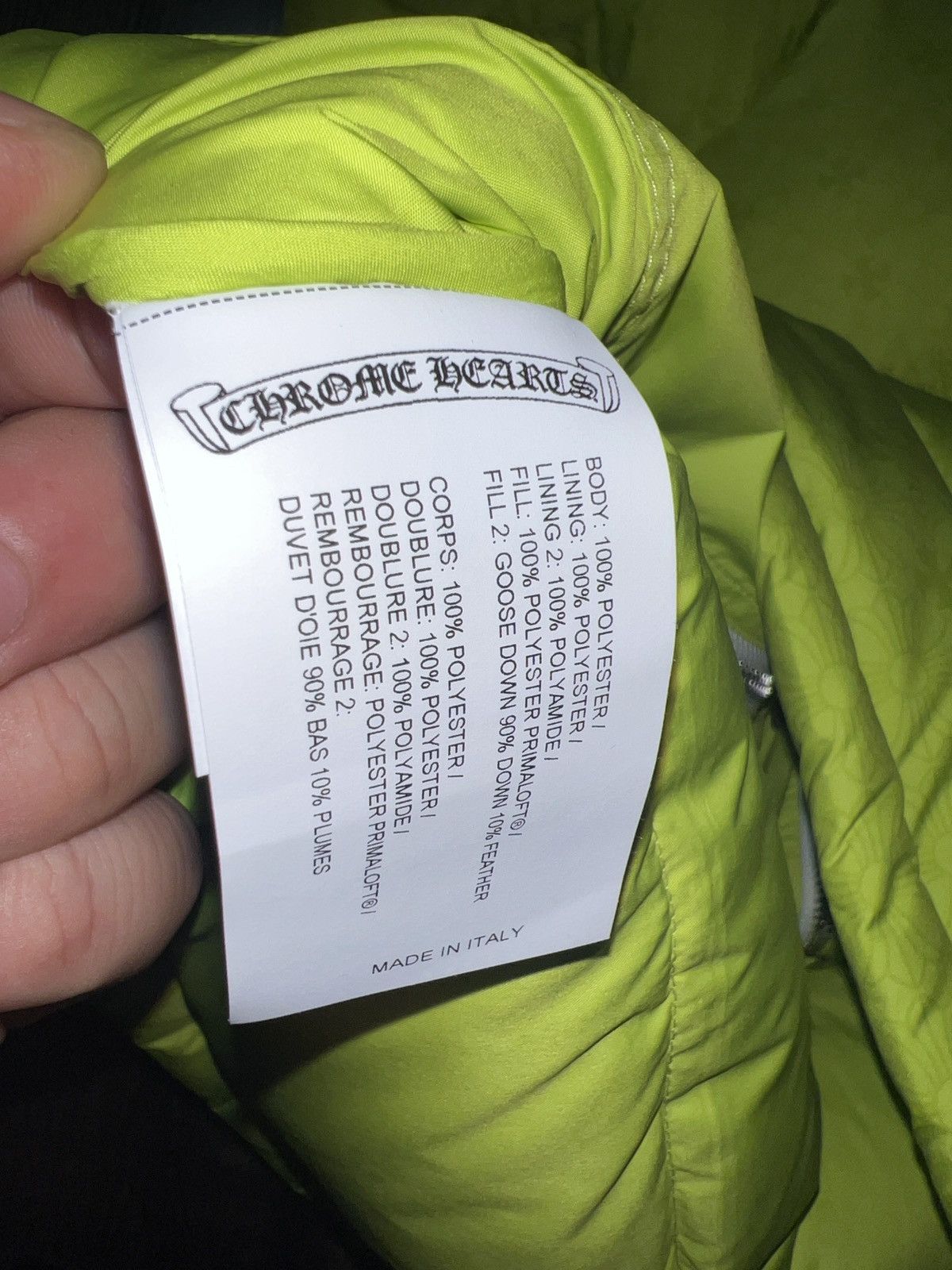 Chrome Hearts Chrome Hearts Puffer Size US M / EU 48-50 / 2 - 4 Thumbnail
