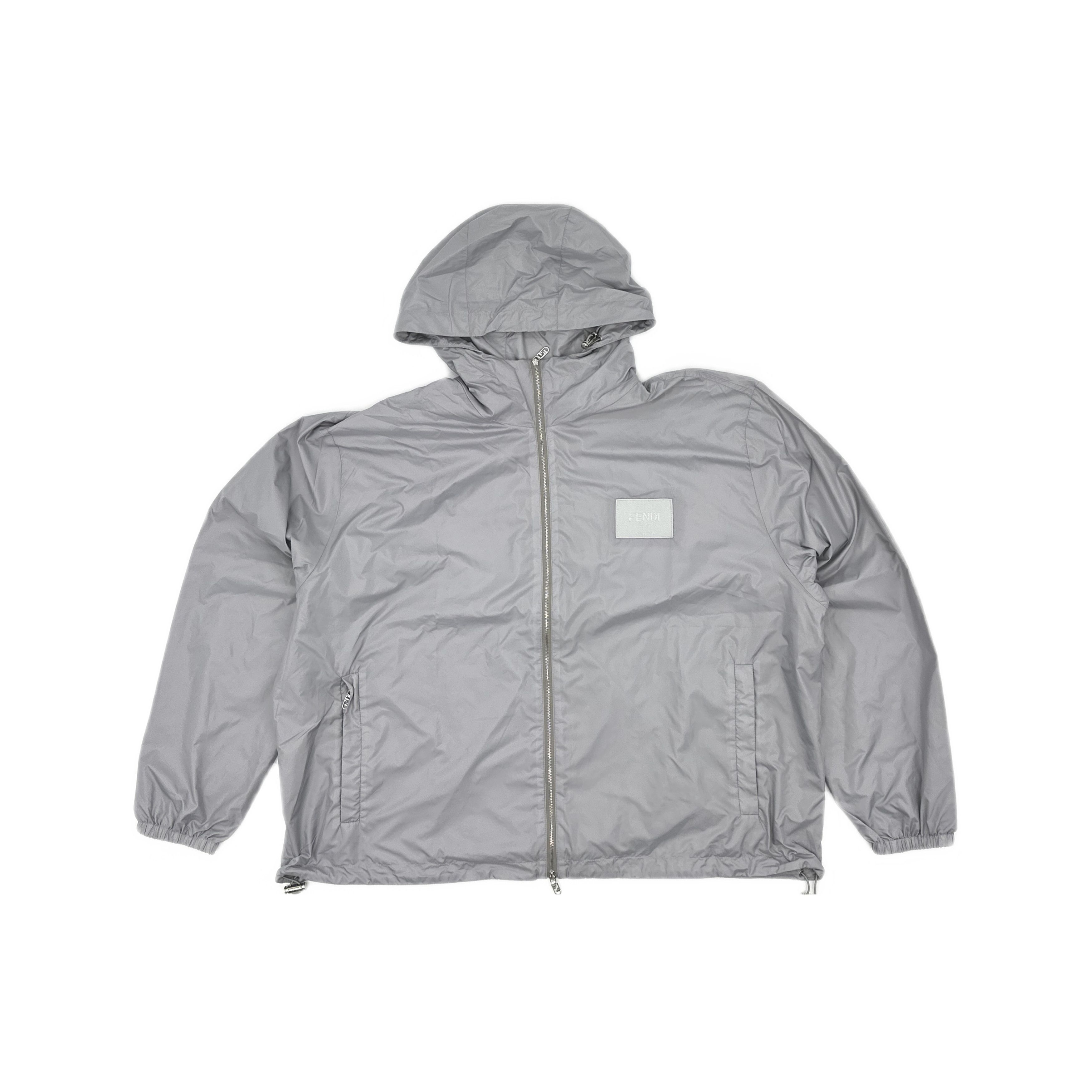 Fendi Fendi Logo Patch Hooded Jacket Size M Size US M / EU 48-50 / 2 - 1 Thumbnail