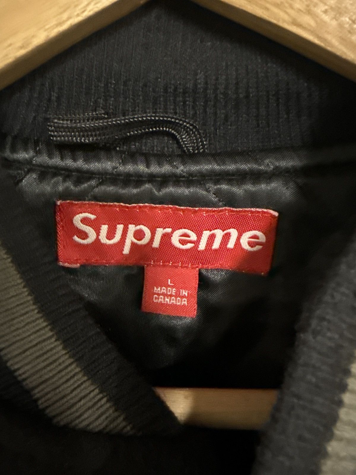 Supreme Vintage 2005 supreme newyork baseball varsity jacket Size US L / EU 52-54 / 3 - 3 Thumbnail