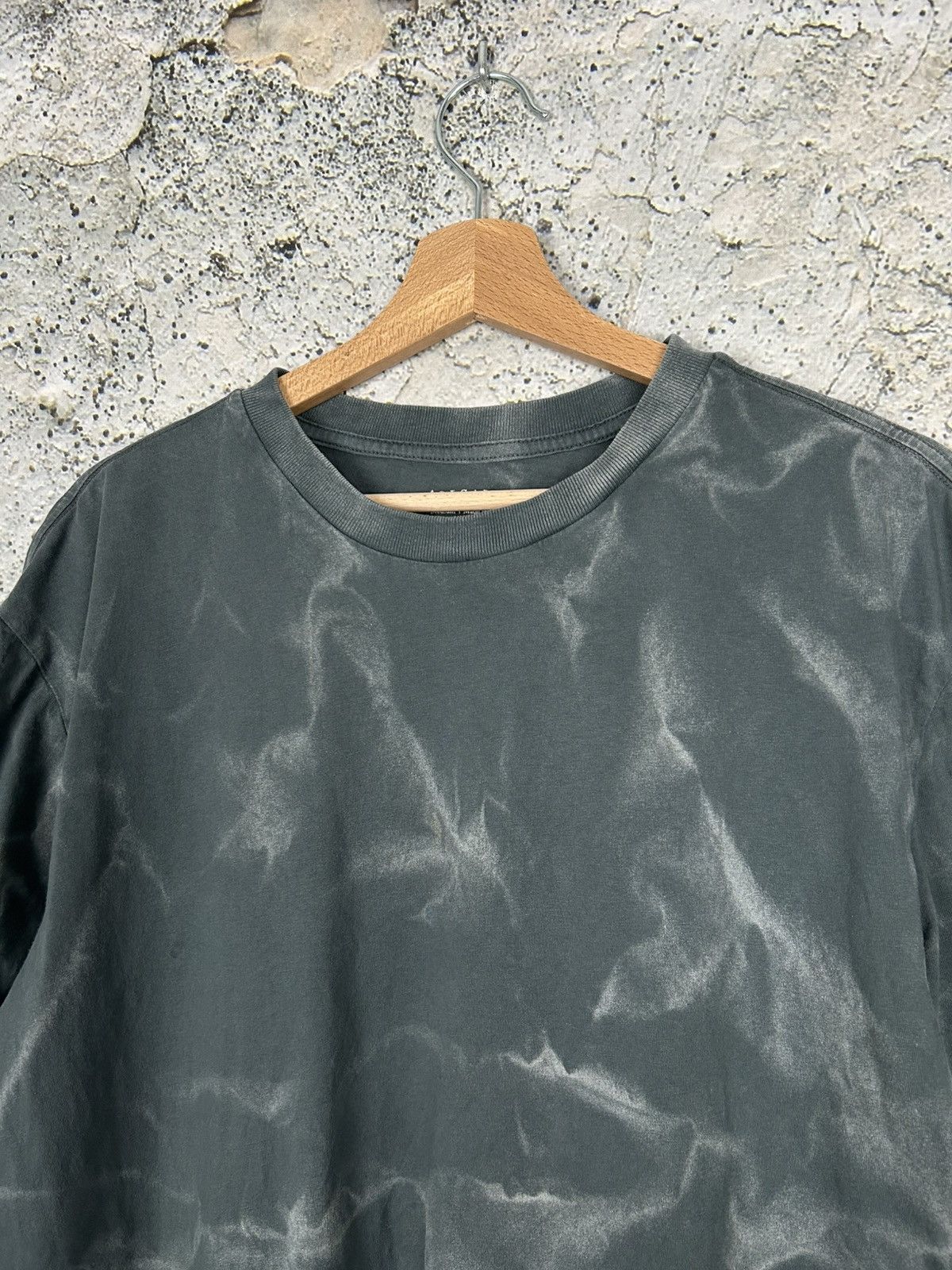 Allsaints Allsaints Streetwear Grey Smoked Tee Graphic Vintage Hype Size US M / EU 48-50 / 2 - 3 Thumbnail