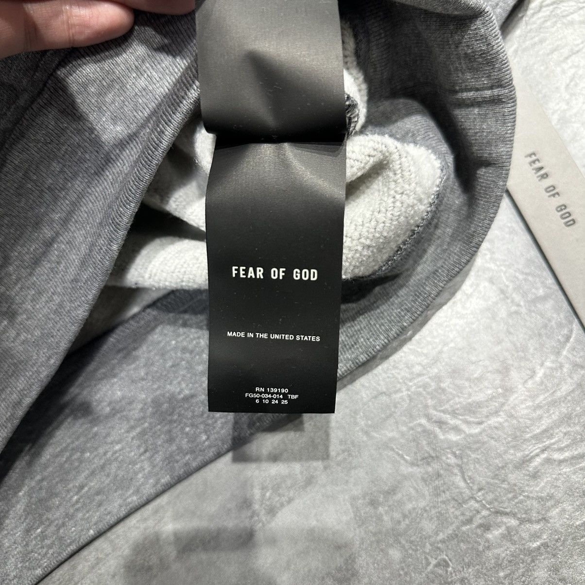Fear of God Fear of God 7th FG Hoodie - Dark Heather Grey Size US M / EU 48-50 / 2 - 7 Thumbnail