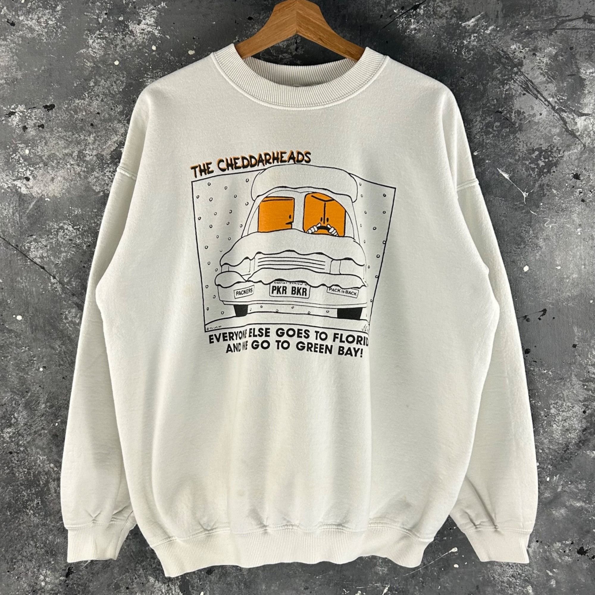 NFL Vintage 90’s Packers humor sweatshirt Size US L / EU 52-54 / 3 - 1 Thumbnail