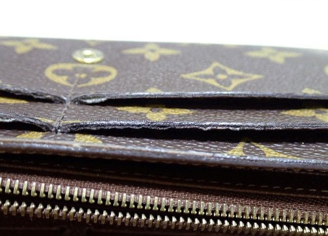 Louis Vuitton Louis Vuitton Sarah Monogram Leather Brown Wallet Size ONE SIZE - 10 Thumbnail