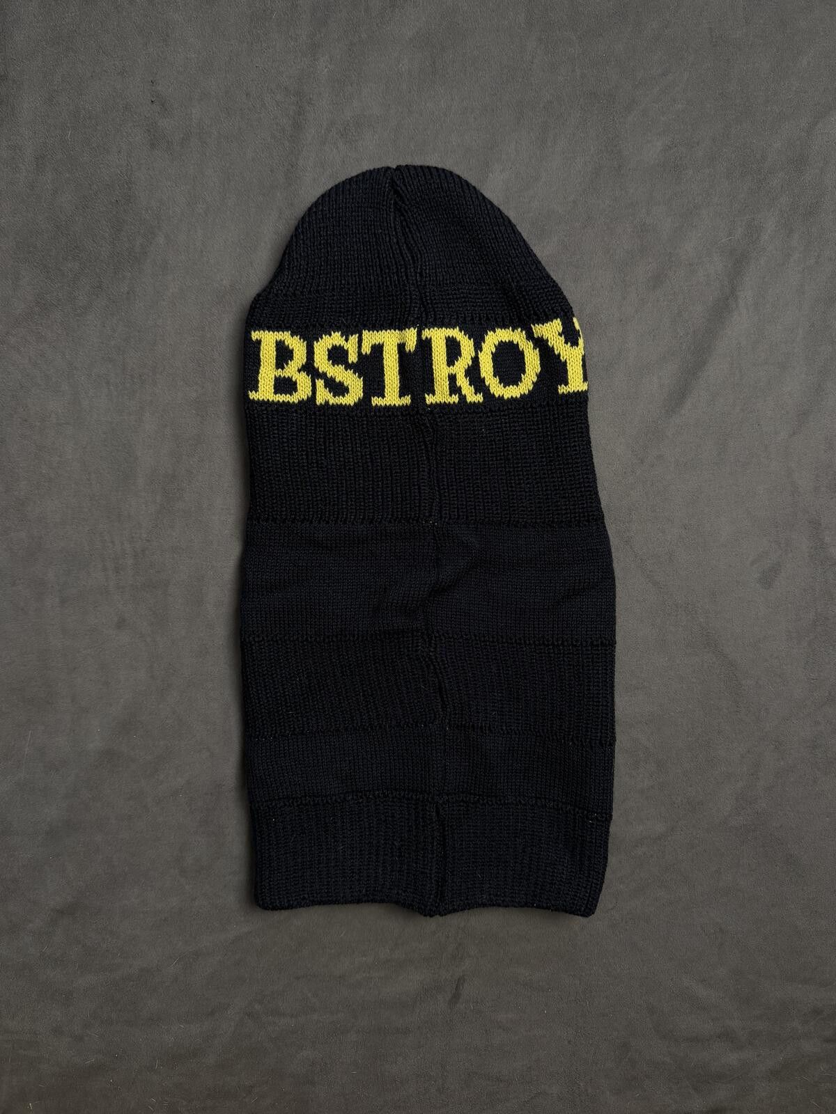 Other Deadstock BSTORY Classic Logo Knit Balaclava Ski Mask Black Size ONE SIZE - 5 Thumbnail