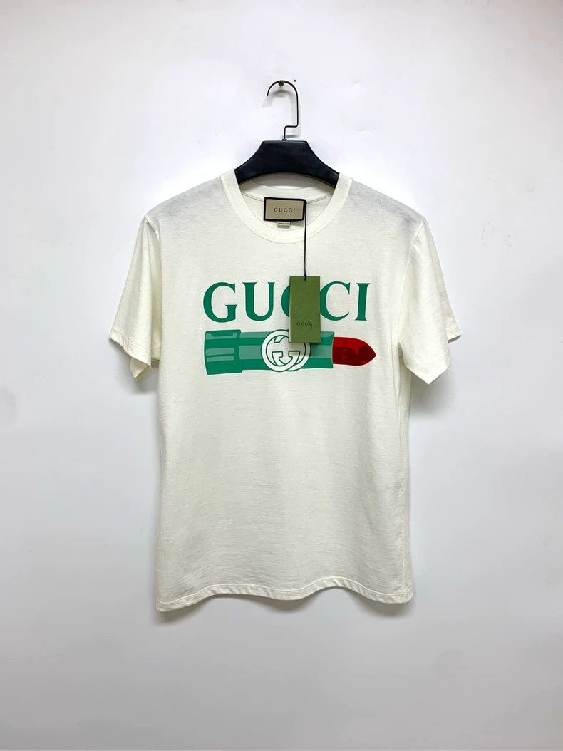Gucci Gucci White Short Sleeve T-Shirt Size US XS / EU 42 / 0 - 1 Thumbnail