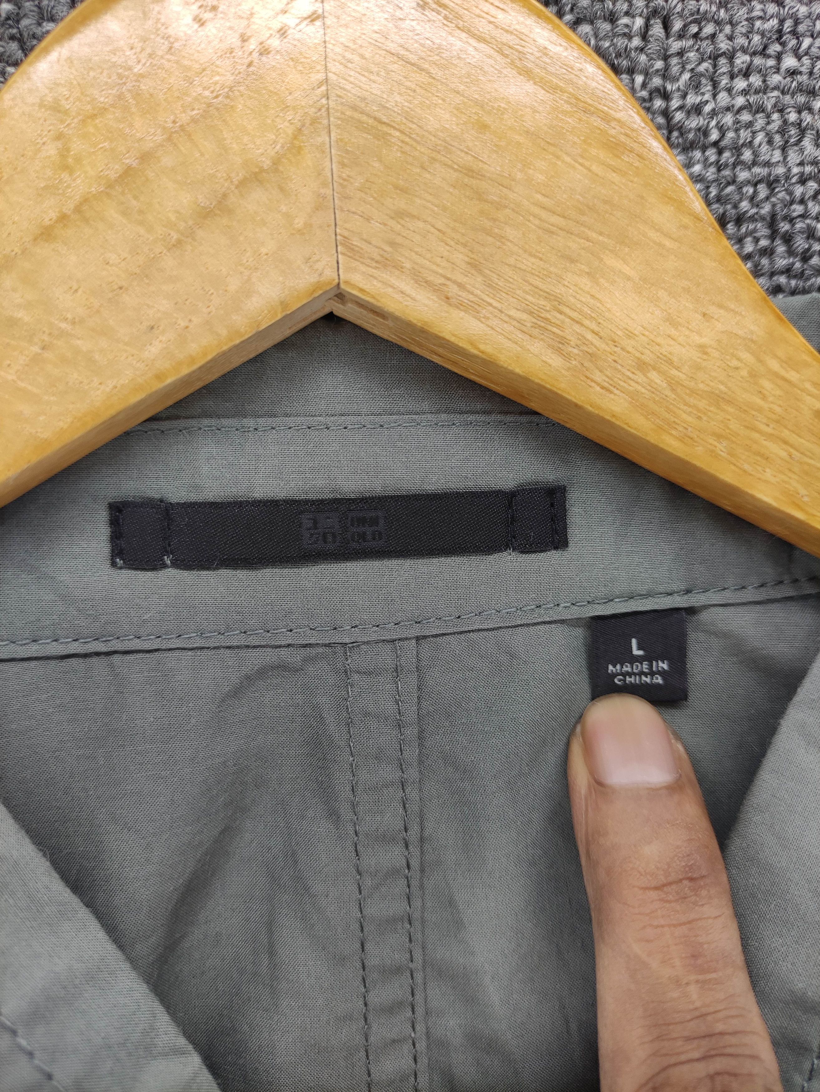 Uniqlo Vintage Uniqlo Chore Jacket Thin Cloth Button Up Size US M / EU 48-50 / 2 - 2 Thumbnail