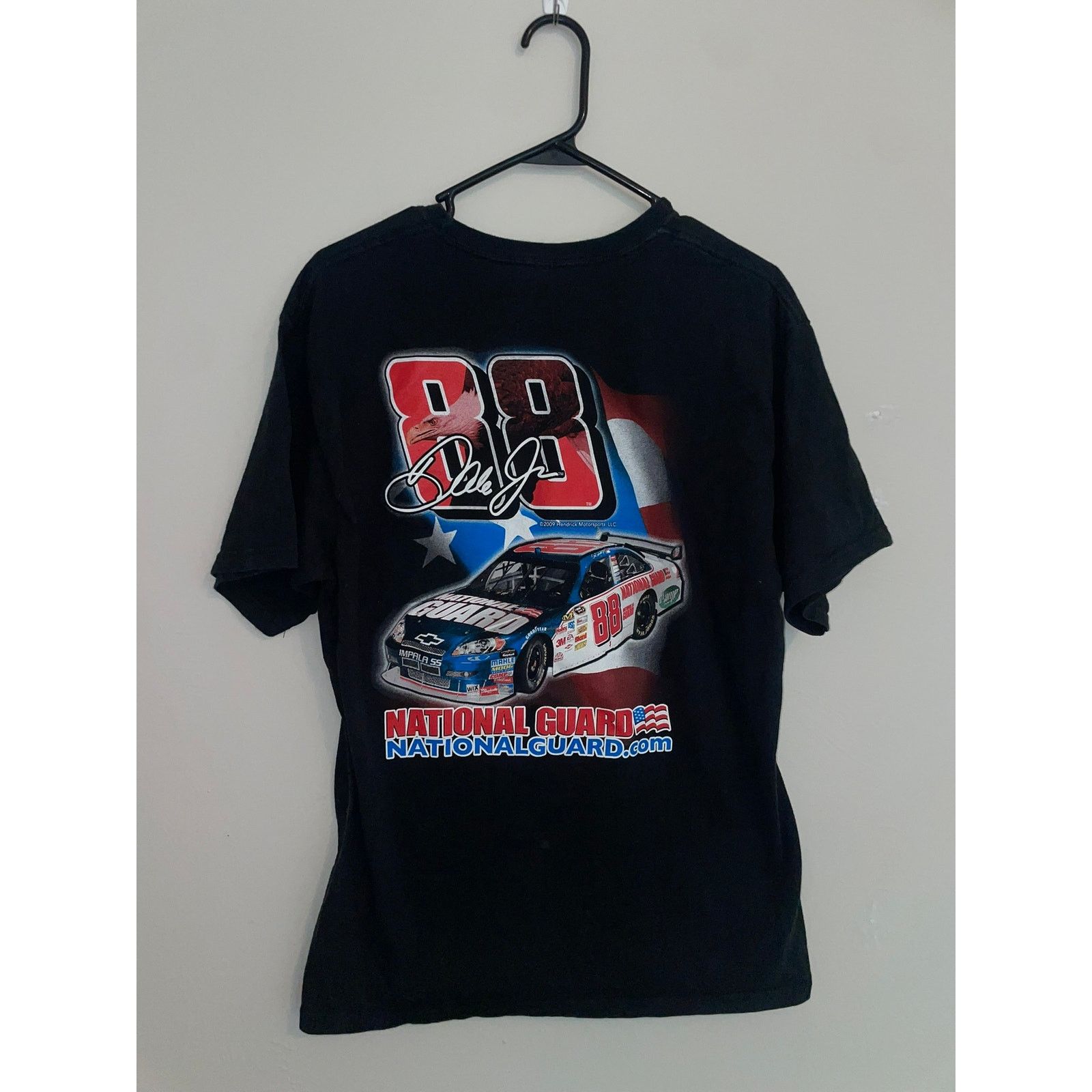 NASCAR Dale Earnhardt Jr Shirt Racing Nascar M Black Car Tee Size US M / EU 48-50 / 2 - 5 Thumbnail