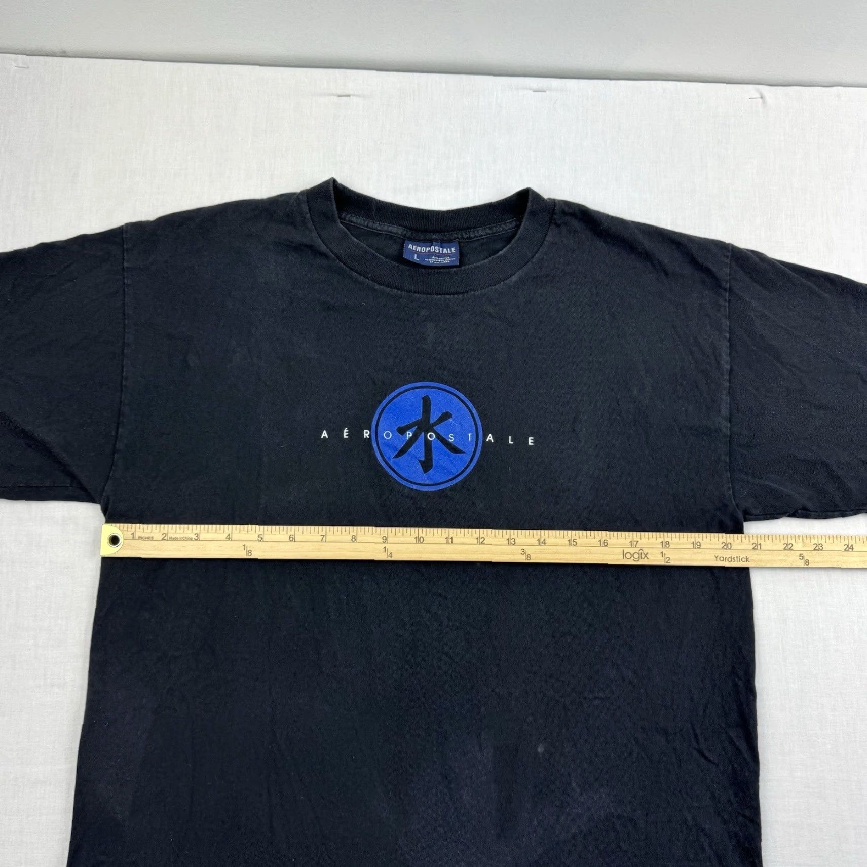 Aeropostale Vintage Aeropostale T-Shirt Adult Large Black Grunge Y2K 90s Skate Logo Mens Size US L / EU 52-54 / 3 - 7 Thumbnail