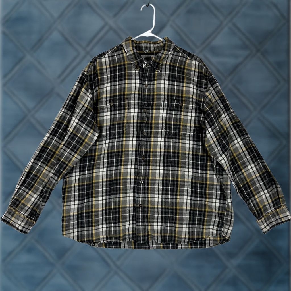 Carhartt Carhartt Button Down Flannel Shirt Mens 2XL Relaxed Plaid Workwear Casual Shirt Size US XXL / EU 58 / 5 - 1 Thumbnail