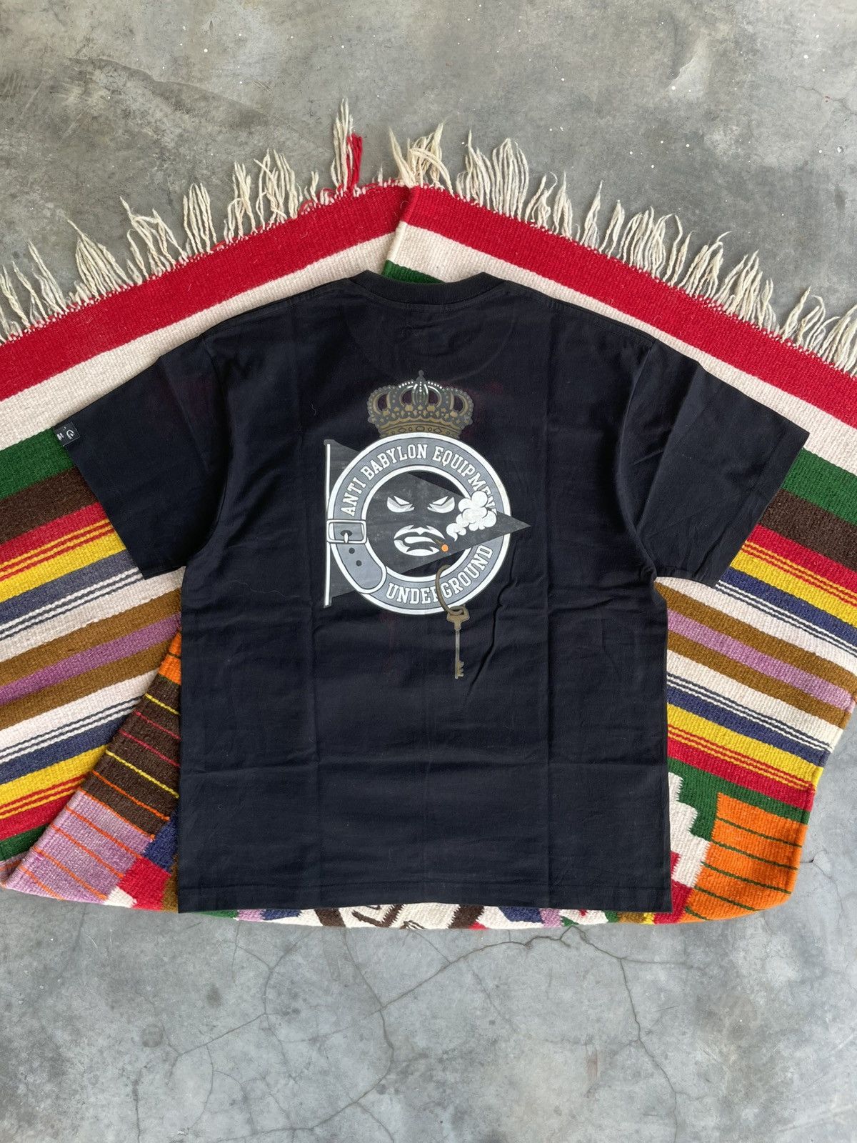Japanese Brand × Nitraid × Vintage VTG Nitraid Anti Babylon Equipment Tee Size US M / EU 48-50 / 2 - 5 Thumbnail