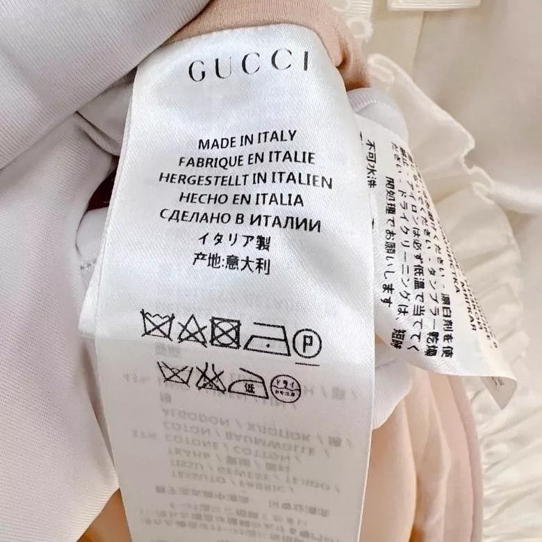 Gucci Gucci Beige cotton linen dress Size XS / US 0-2 / IT 36-38 - 7 Thumbnail