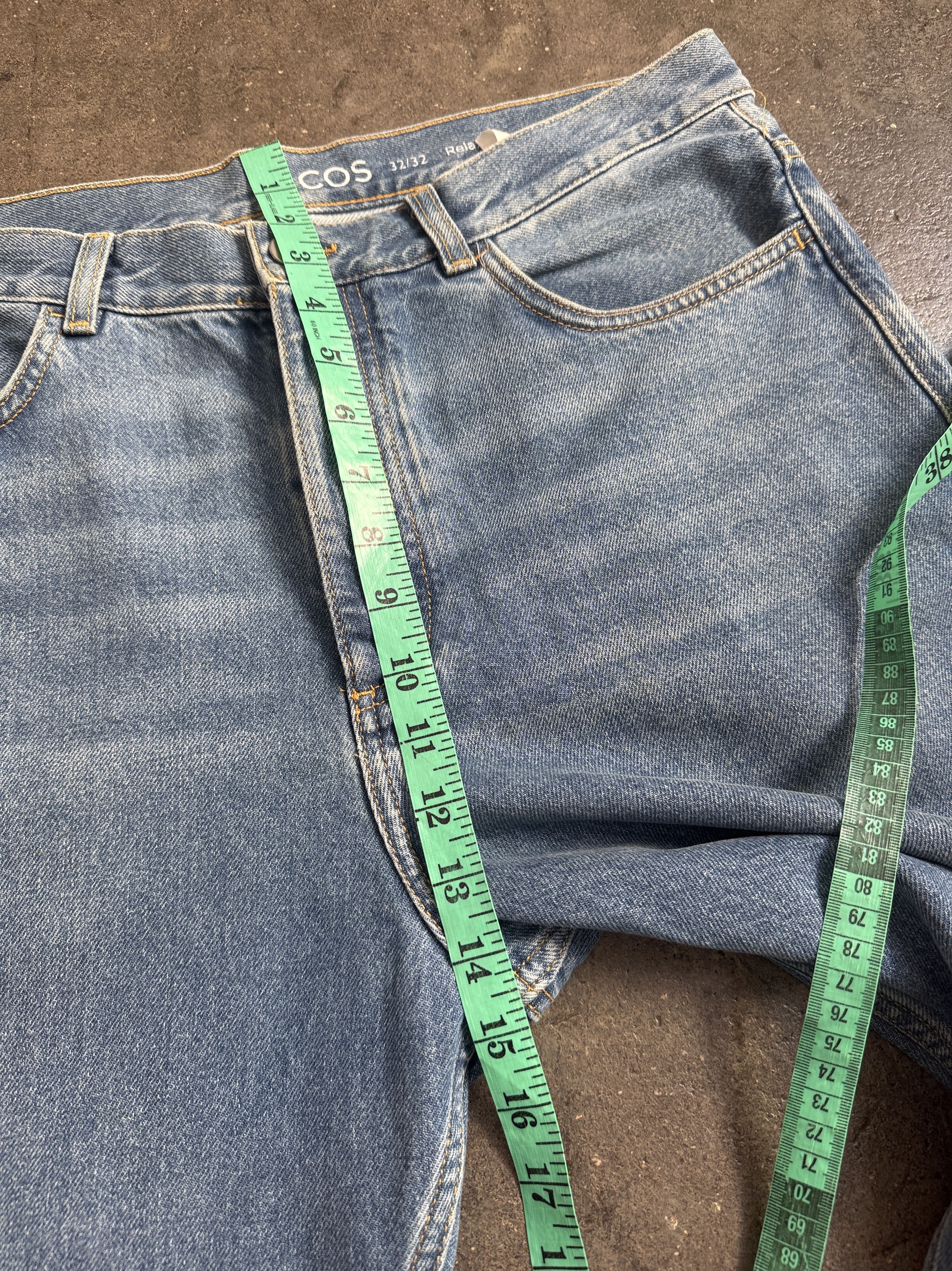 Cos 120$ Cos 32 X 32 Relaxed Mid Rise Straight Leg Size US 32 / EU 48 - 10 Thumbnail