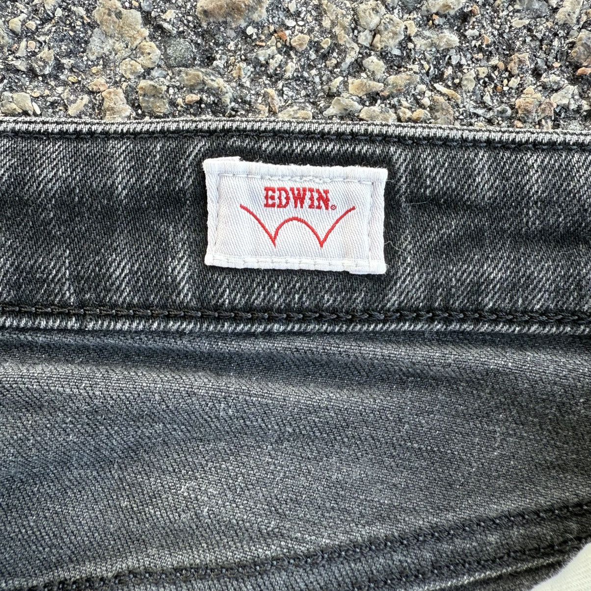 Edwin VINTAGE EDWIN BLACK DENIM FADED JEAN DENIM PANTS Size US 33 - 9 Thumbnail