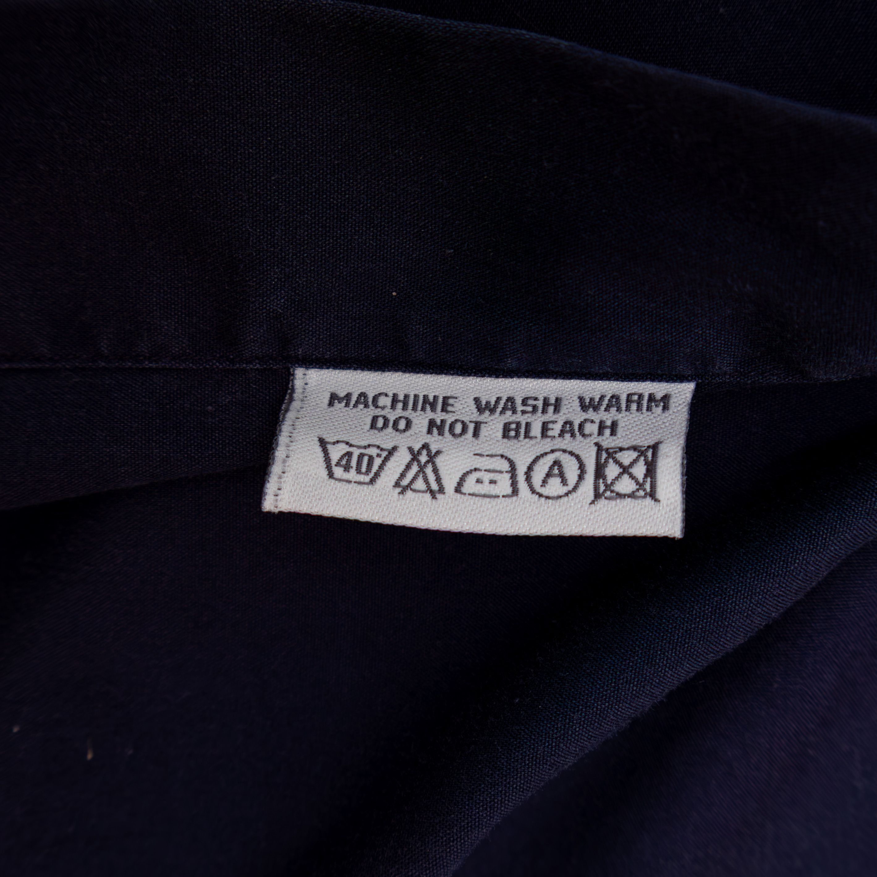 Zilli ZILLI Men’s Navy Blue Classic Long Sleeves Dress Shirt Size US XL / EU 56 / 4 - 6 Thumbnail
