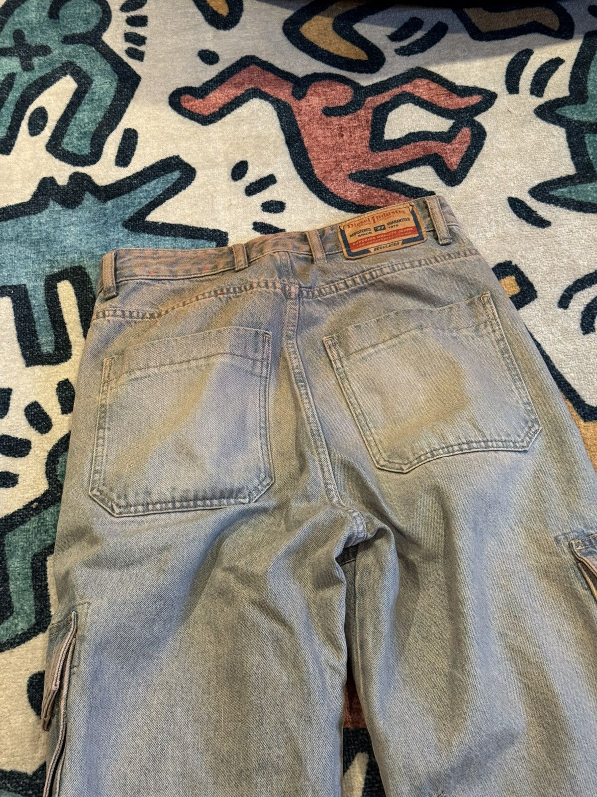 Diesel Diesel Denim Cargo Pants Size US 28 / EU 44 - 8 Thumbnail