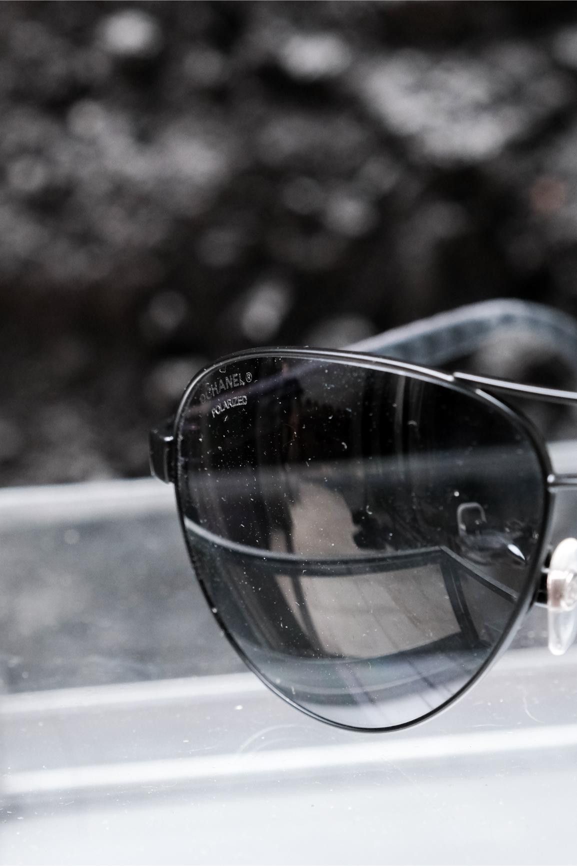 Chanel Chanel Matelasse Rubber Aviator Sunglasses 4204-Q Size ONE SIZE - 6 Thumbnail