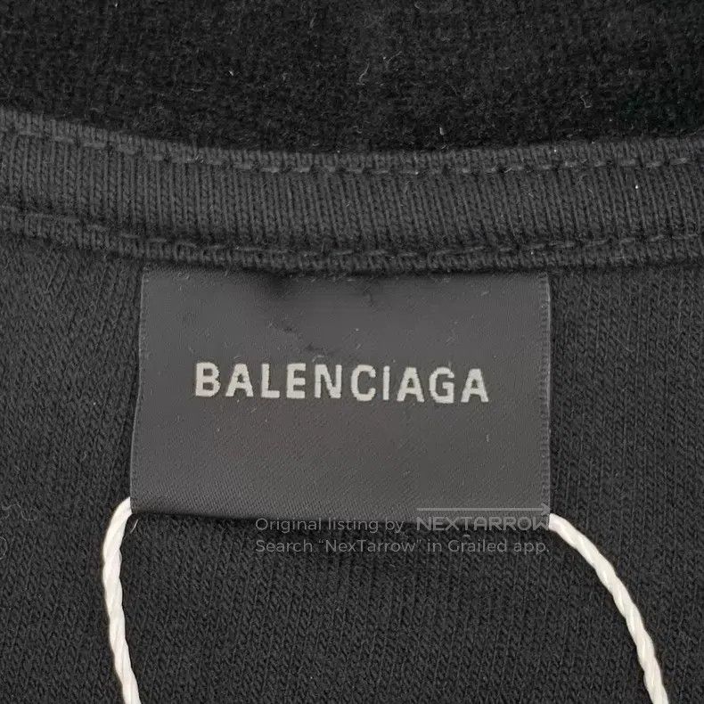 Balenciaga Balenciaga Black tie bow cotton velvet top Size M / US 6-8 / IT 42-44 - 5 Thumbnail