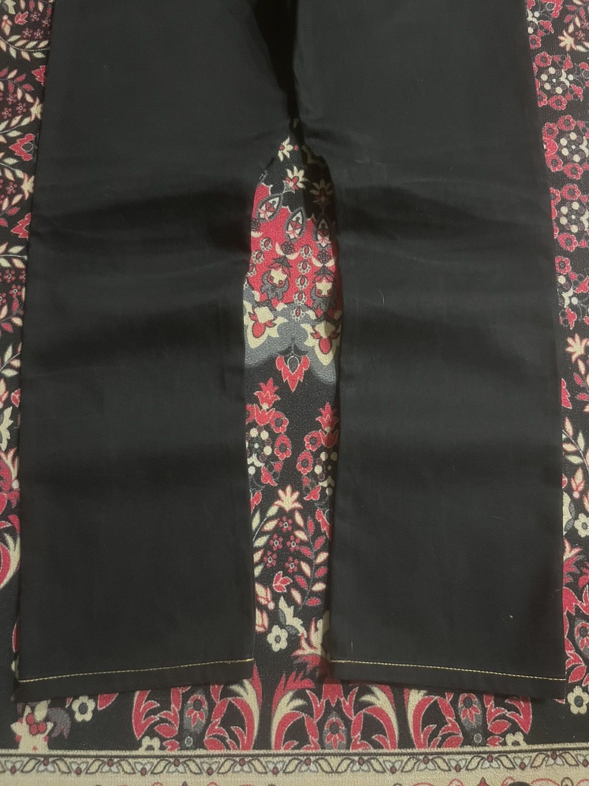 Junya Watanabe Junya Watanabe Comme des Garcons Black Slim Straight Jeans Size US 32 / EU 48 - 8 Thumbnail