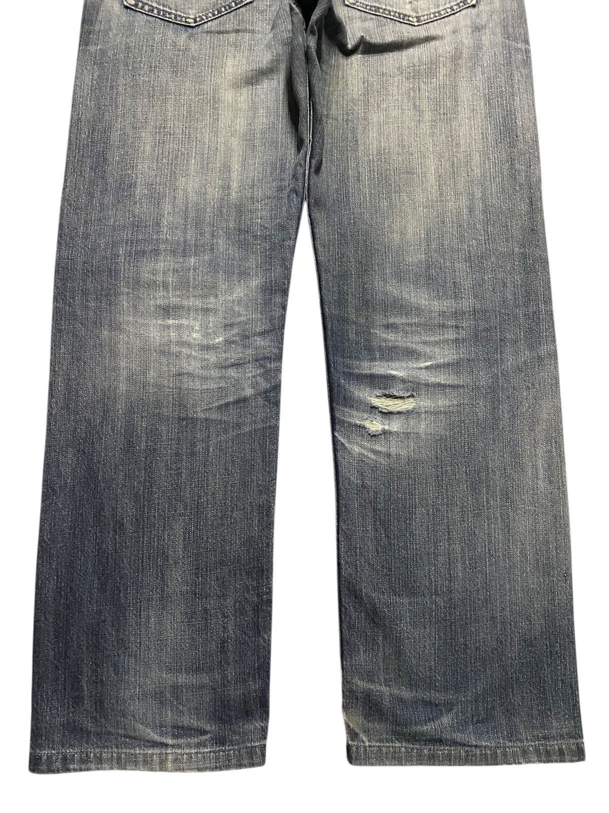 Japanese Brand Vintage Japanese Brand Oririn Faded Wash Distressed Jeans Size US 34 / EU 50 - 6 Thumbnail