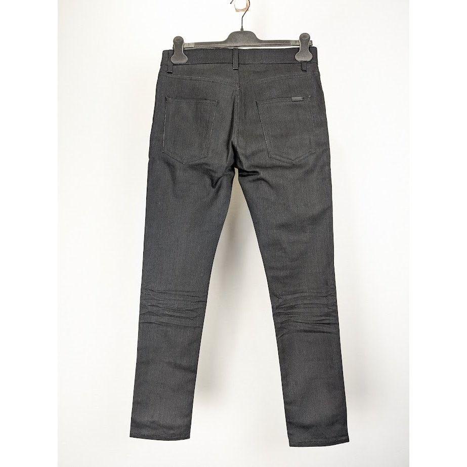 Saint Laurent Paris o1rshd1 Skinny 5 Pocket Med in Used Black Size US 30 / EU 46 - 10 Thumbnail