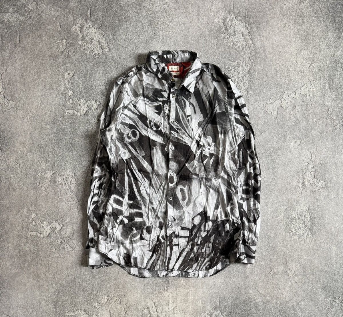 Paul Smith Paul Smith L printed scissors ✂️ shirts button up long sleeve Size US L / EU 52-54 / 3 - 5 Thumbnail