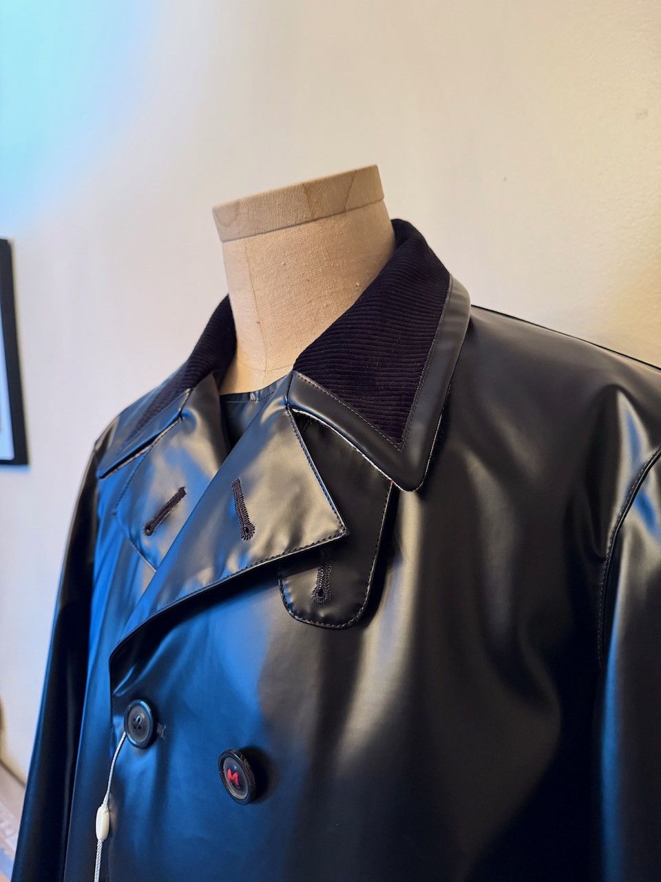 Maison Margiela NWT $2,345 Maison Margiela Men's Size 48 Poly-Coated Jacket Size US M / EU 48-50 / 2 - 3 Thumbnail