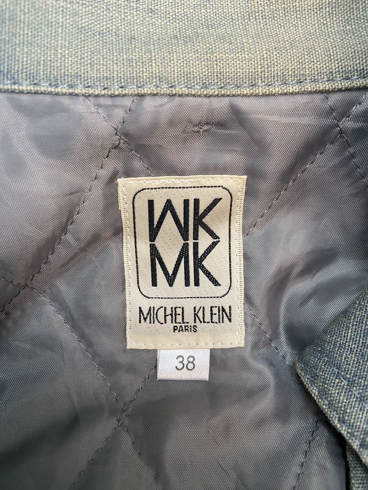 Michel Klein MICHEL KLEIN PARIS DENIM JACKET Size XS / US 0-2 / IT 36-38 - 8 Thumbnail