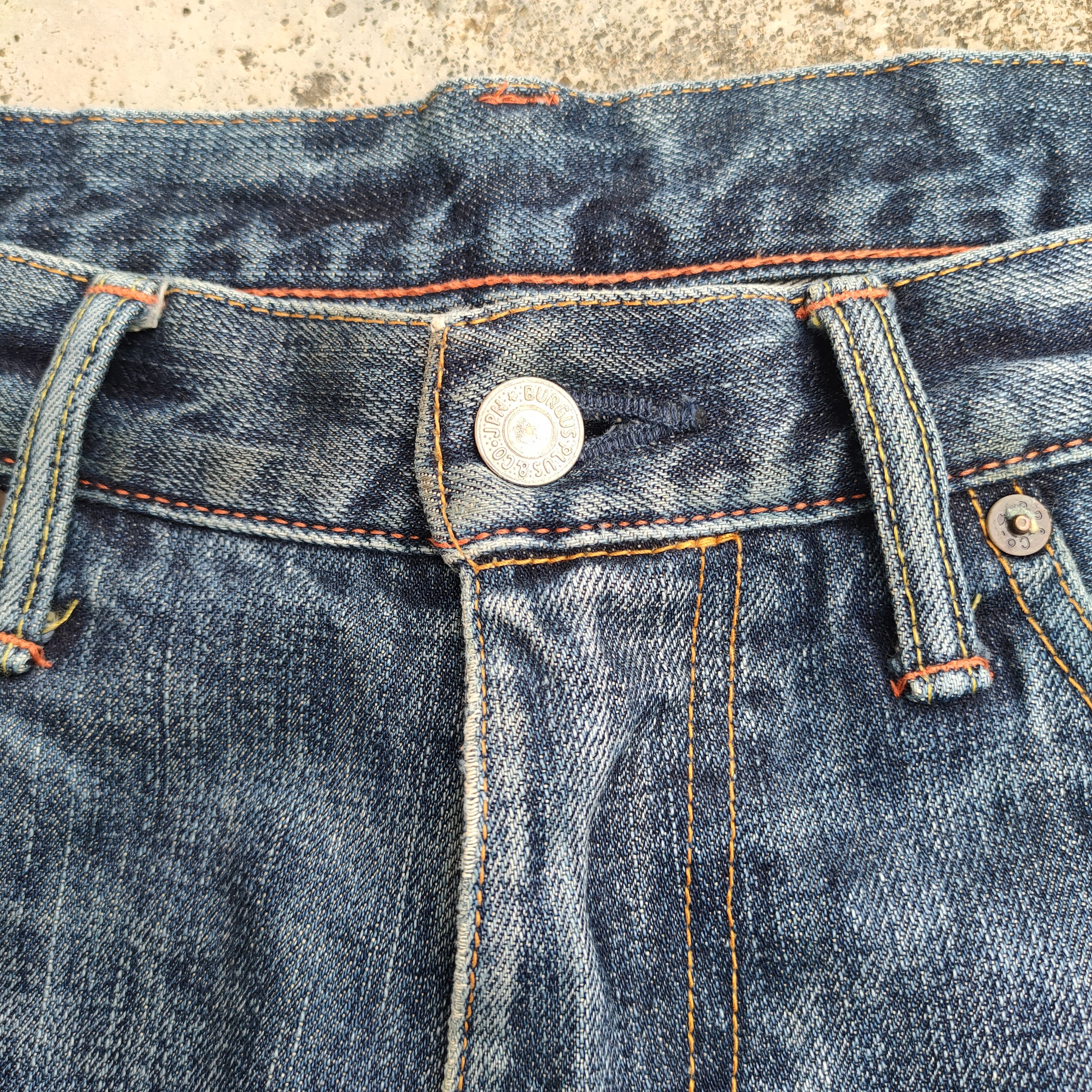 Burgus Plus × Jean × Vintage VINTAGE BURGUS PLUS FADED RIPPED JEANS DENIM PANTS Size US 33 - 4 Thumbnail