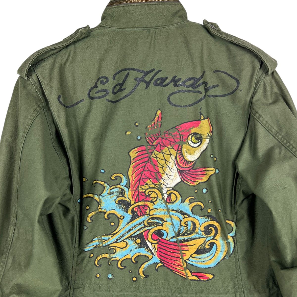 Ed Hardy Vintage Ed Hardy Alpha Industries M 65 Field Jacket Size US S / EU 44-46 / 1 - 8 Thumbnail
