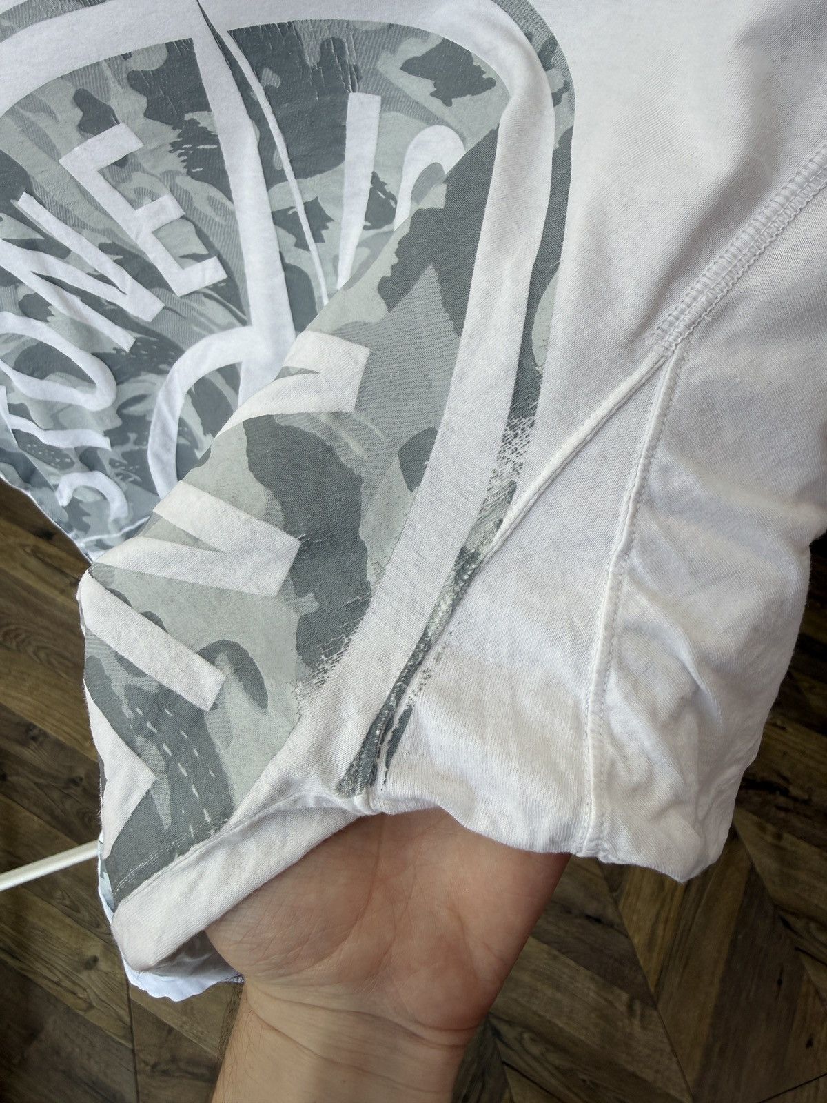 Stone Island Vintage STONE ISLAND 20SS BIG LOOM CAMO TEE Size US L / EU 52-54 / 3 - 7 Thumbnail