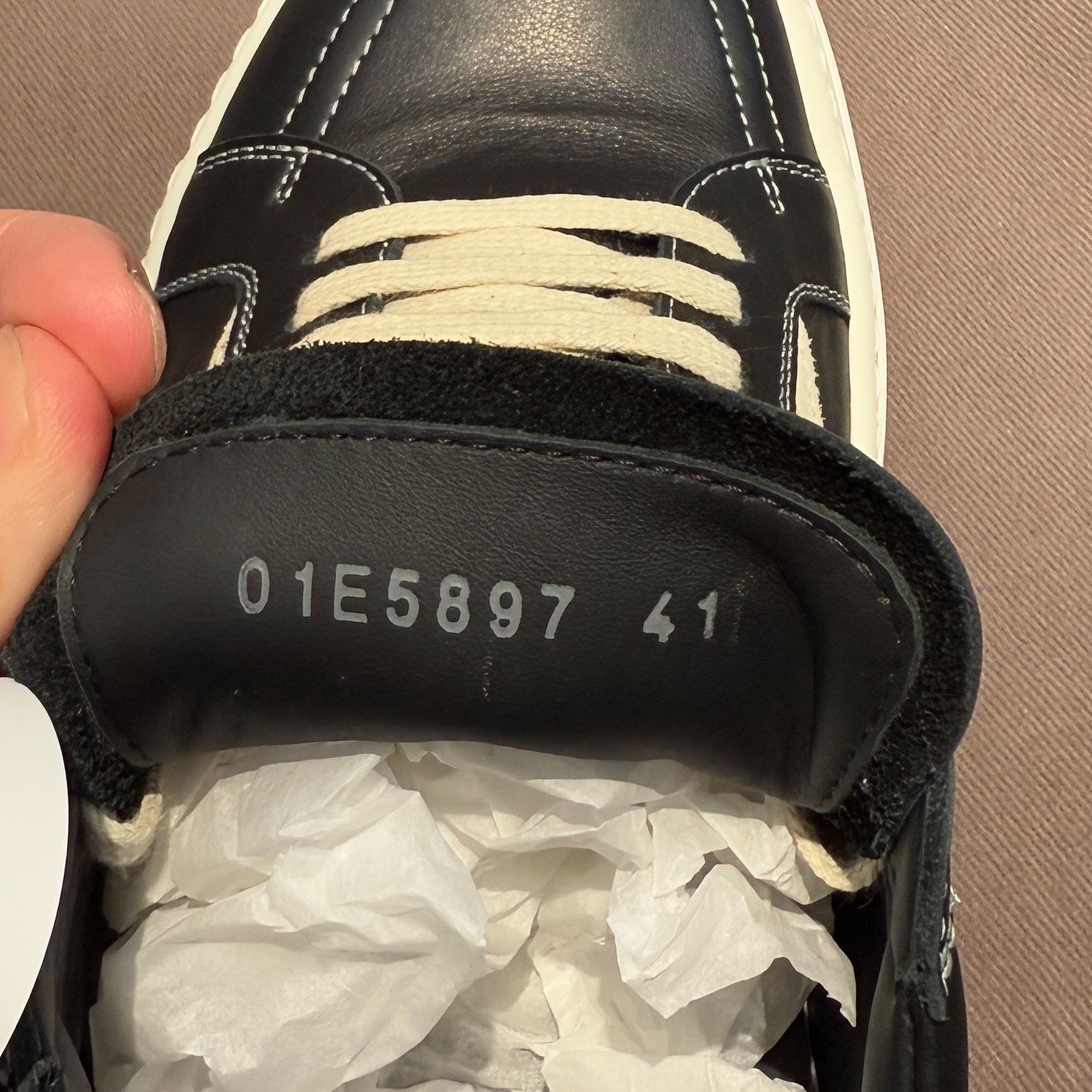Rick Owens rick owens Mainline black and white cowhide shoes 2501-Next Size US 8 / EU 41 - 6 Thumbnail