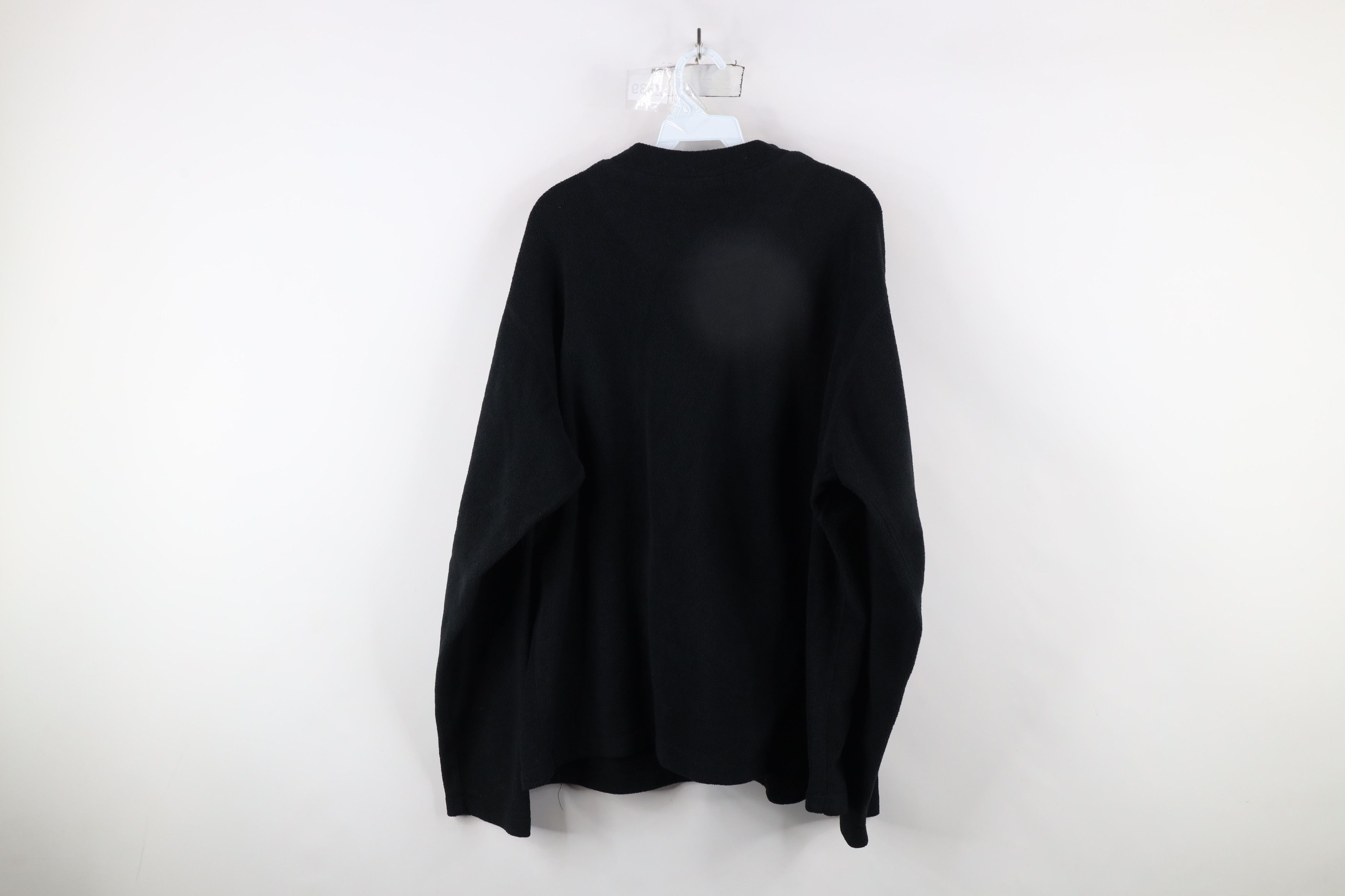 Vintage Vintage 90s Streetwear Fleece Long Sleeve Henley Sweater Size US L / EU 52-54 / 3 - 6 Thumbnail