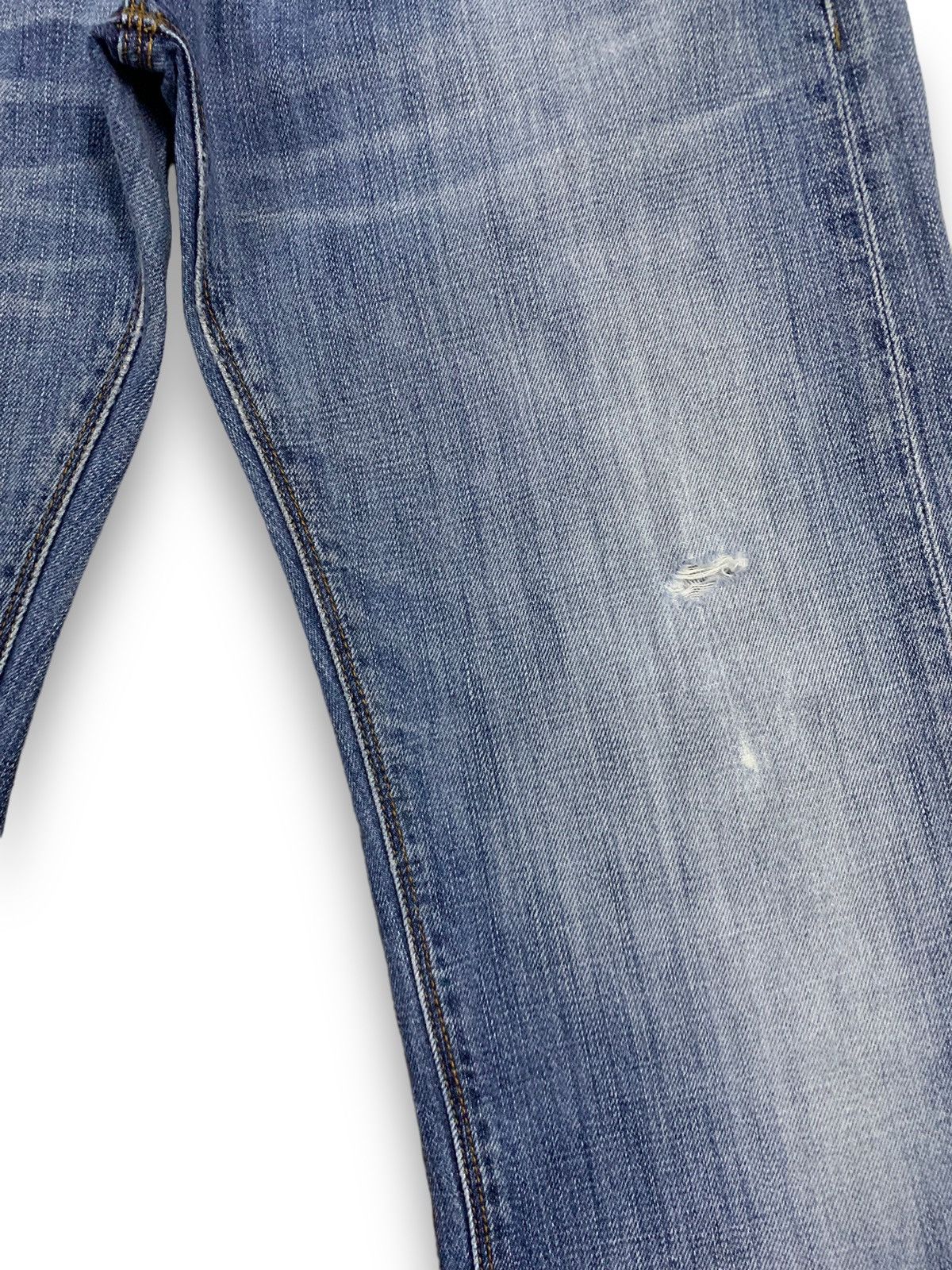 Paul Smith Vintage 90s R.Newbold Loose Fit Ripped Jeans by Paul Smith Size US 30 / EU 46 - 8 Thumbnail