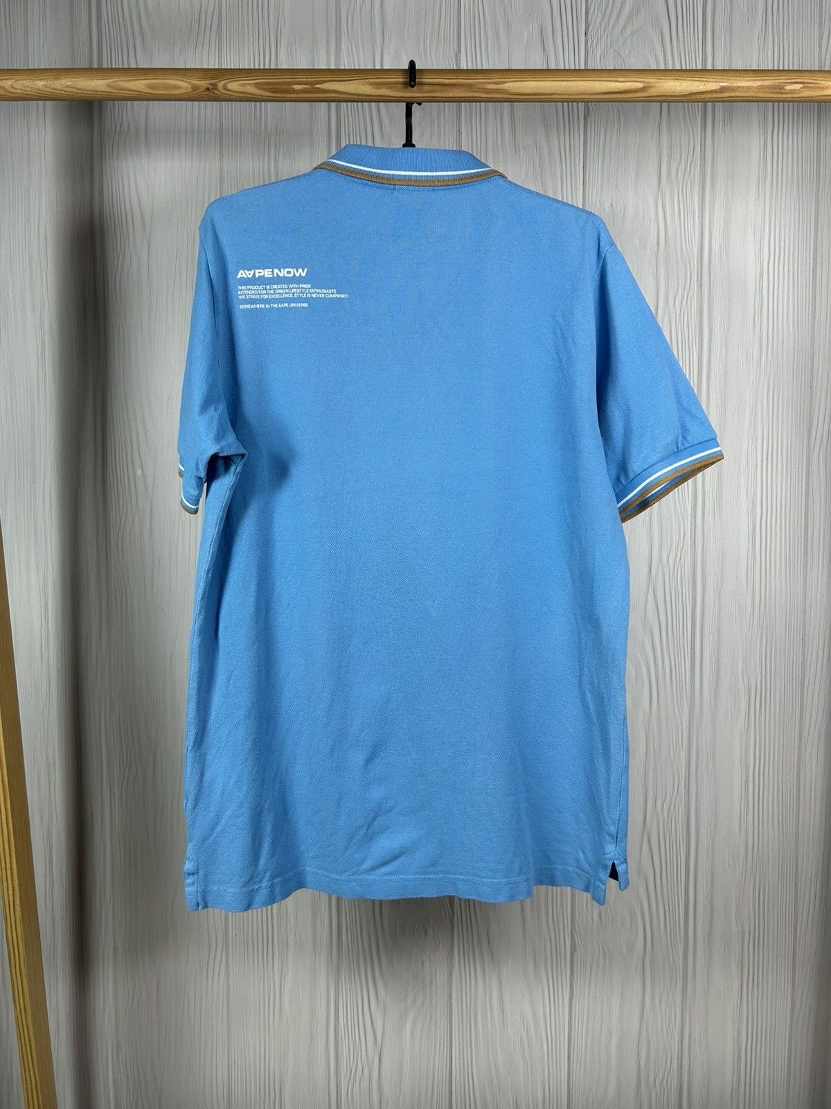 Aape Aape by A Bathing Ape Polo Shirt Size M Size US M / EU 48-50 / 2 - 2 Thumbnail