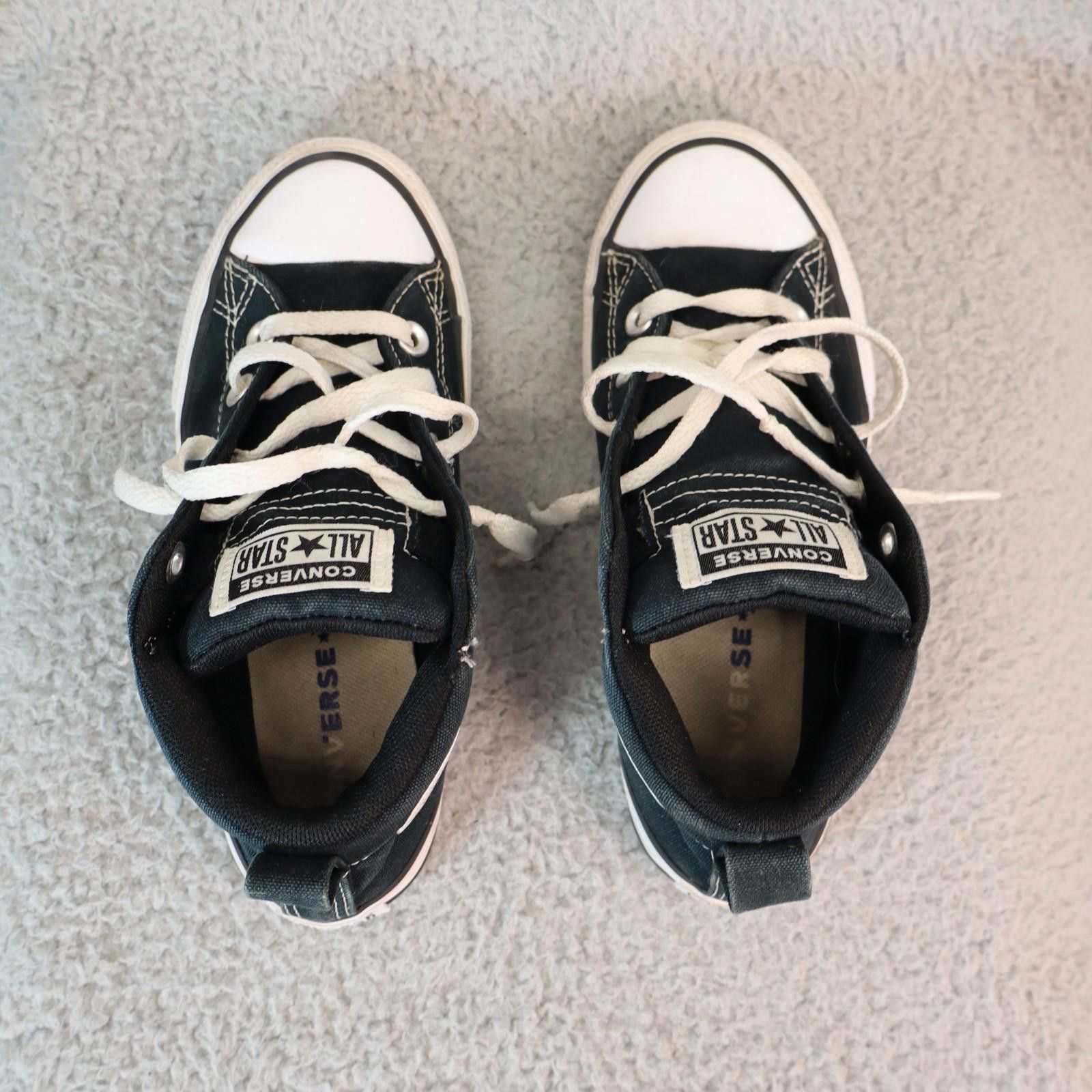 Converse 2Y Youth Converse CTAS Street Mid " Black White " A01720F Size US 5 / EU 37 - 6 Thumbnail