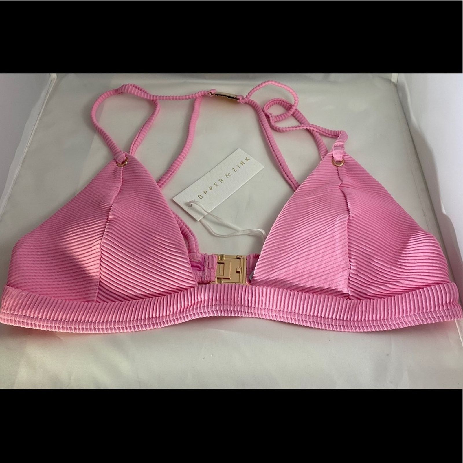 REVOLVE REVOLVE KOPPER AND ZINK LUCA BIKINI TOP SIZE LARGE Size ONE SIZE - 4 Thumbnail