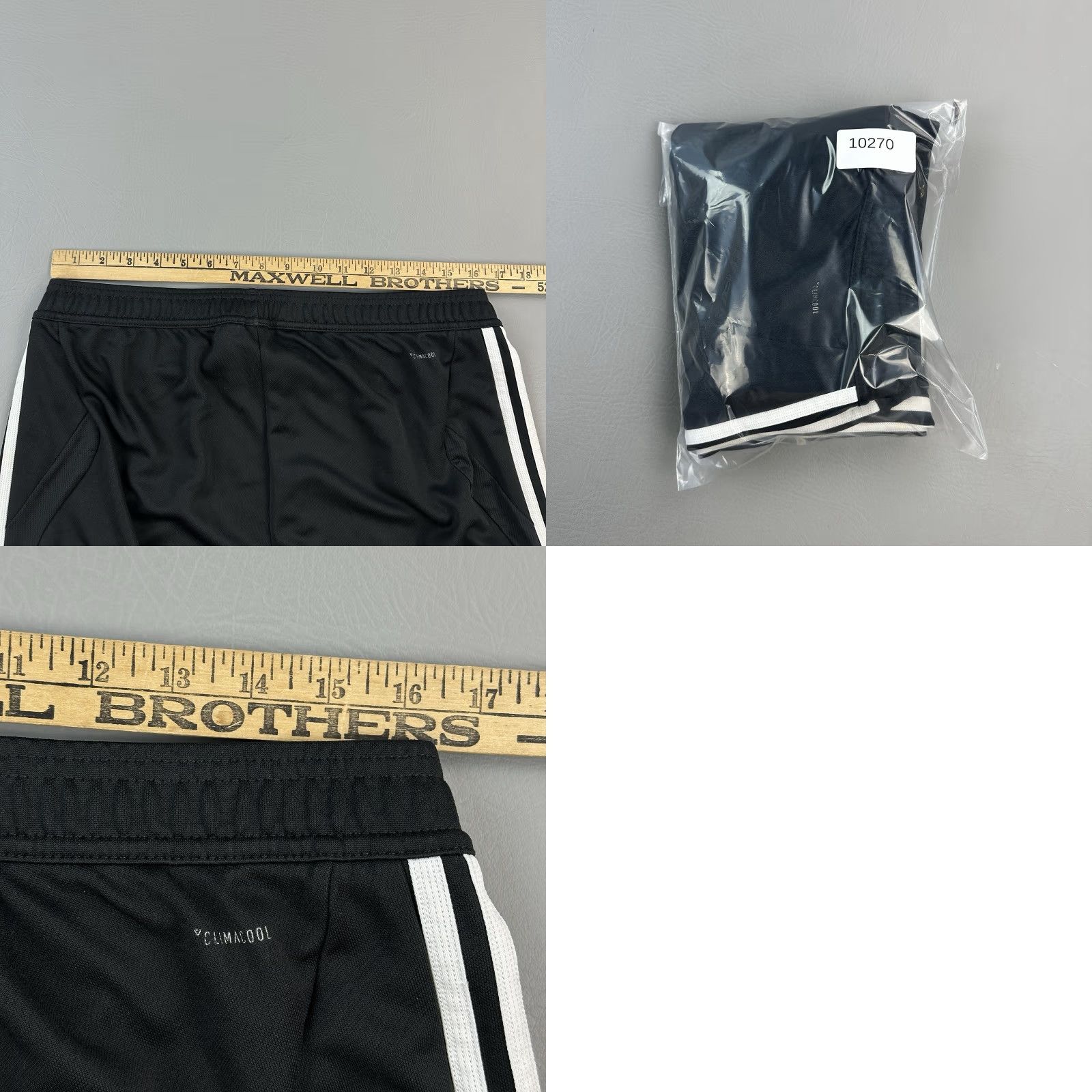 Adidas Adidas Track Pants Women's XL Black Tiro 19 Climacool Ankle Zip Soccer Training Size 40" / US 18 - 10 Thumbnail