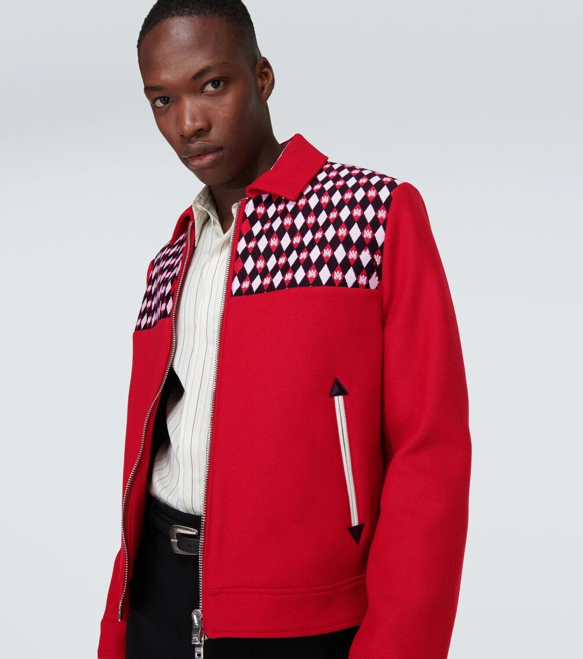 Amiri o1y0525 Jacket in Red Size US M / EU 48-50 / 2 - 2 Thumbnail