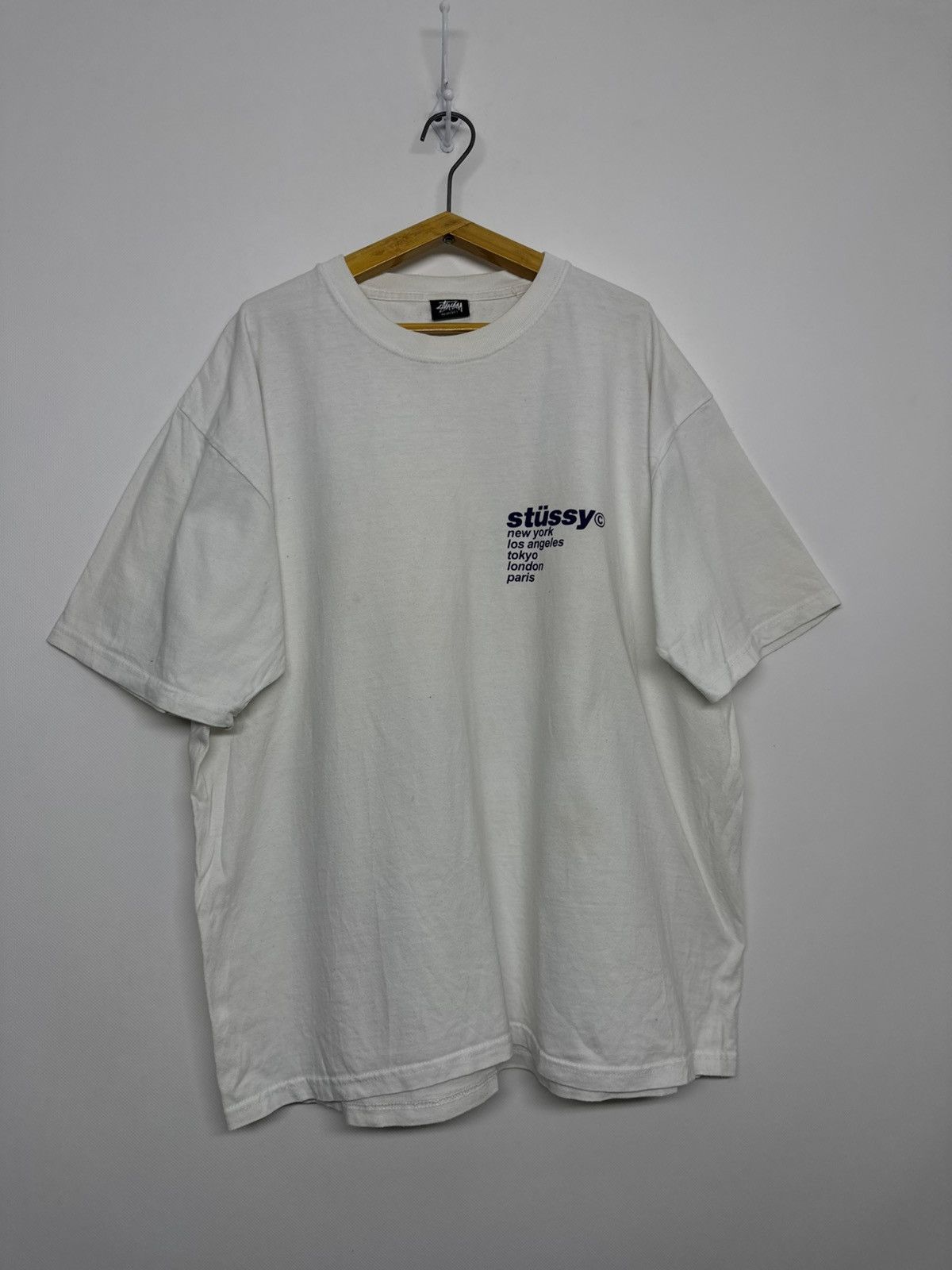 Stussy Stussy vintage Y2k strawberry big print tee Size US XL / EU 56 / 4 - 7 Thumbnail