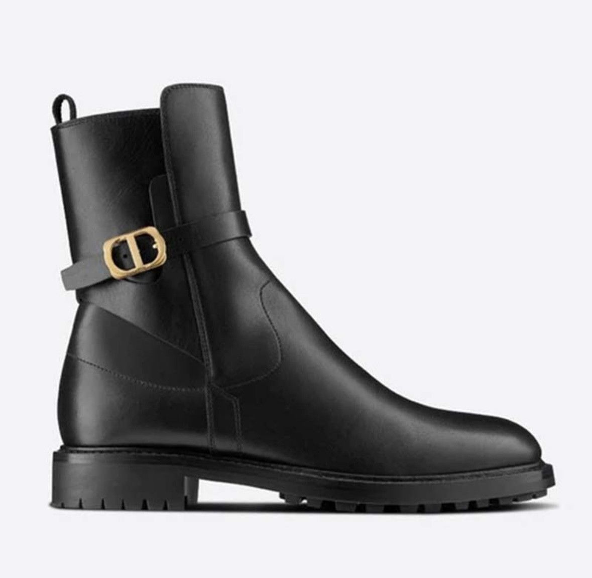Dior Dior women ankle calfskin boots with CD signature buckle Size US 7.5 / IT 37.5 - 18 Thumbnail