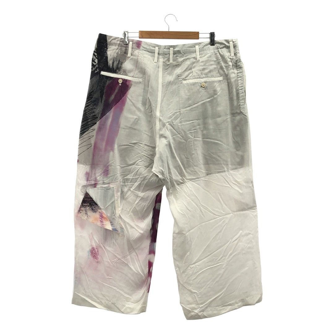 Yohji Yamamoto Pour Homme SS25 Printed Pants Size US 32 / EU 48 - 2 Thumbnail