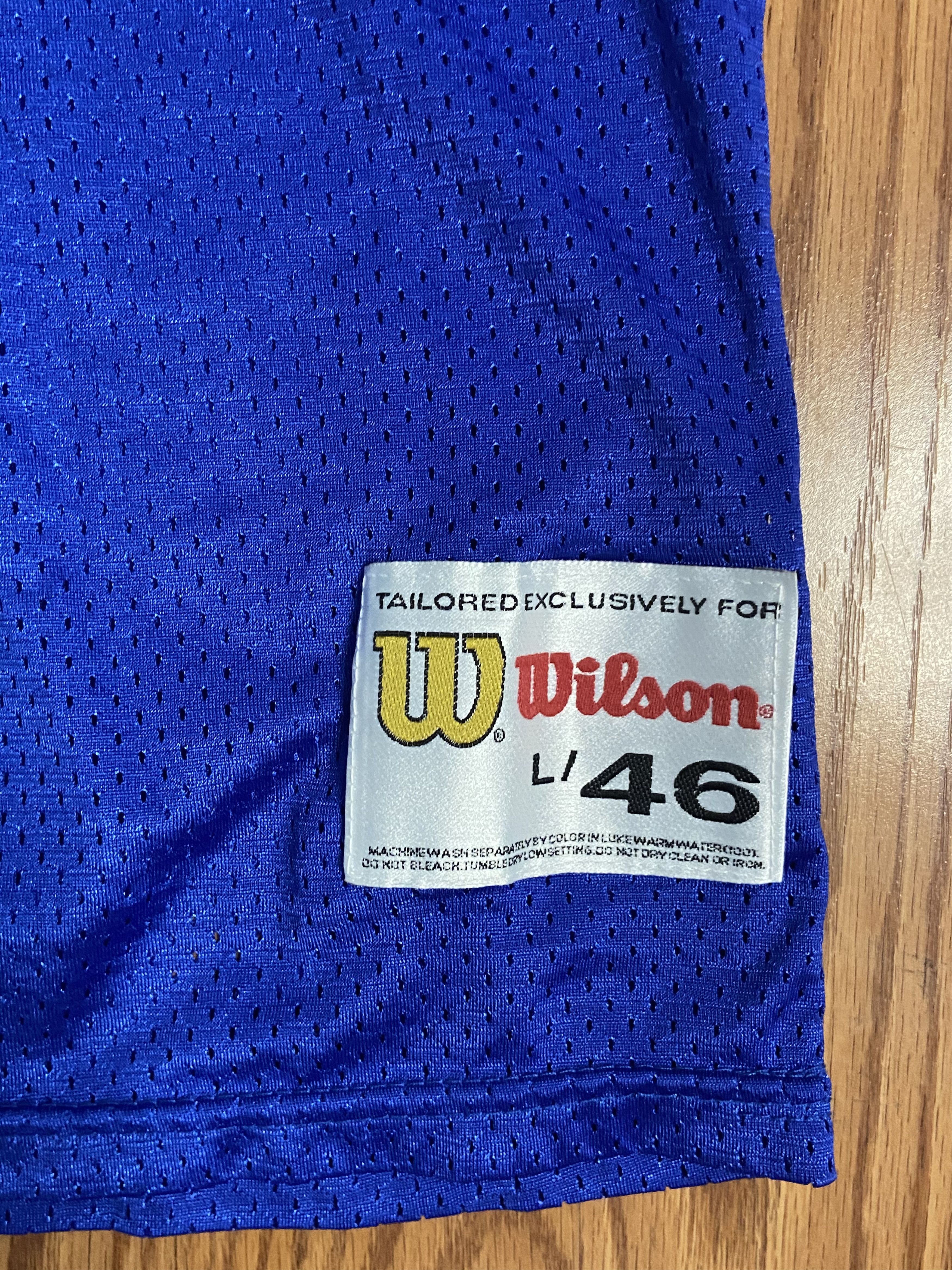 Wilson Authentic New York Giants Dave Brown Wilson NFL Jersey Size US L / EU 52-54 / 3 - 5 Thumbnail