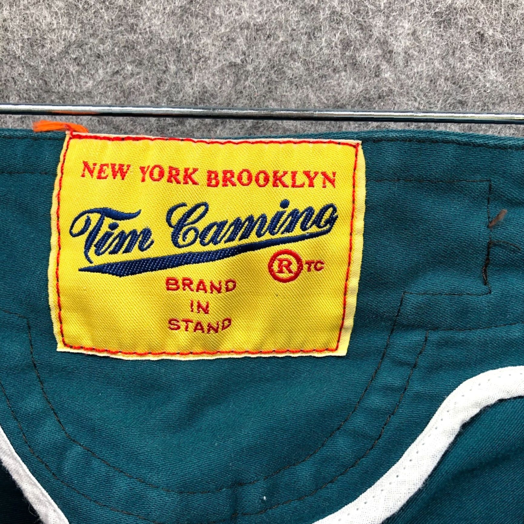 Vintage VINTAGE Tim Camino Slim Chino Pants Womens 28 Teal Cotton Mid Rise Retro Size 28" / US 6 / IT 42 - 7 Thumbnail