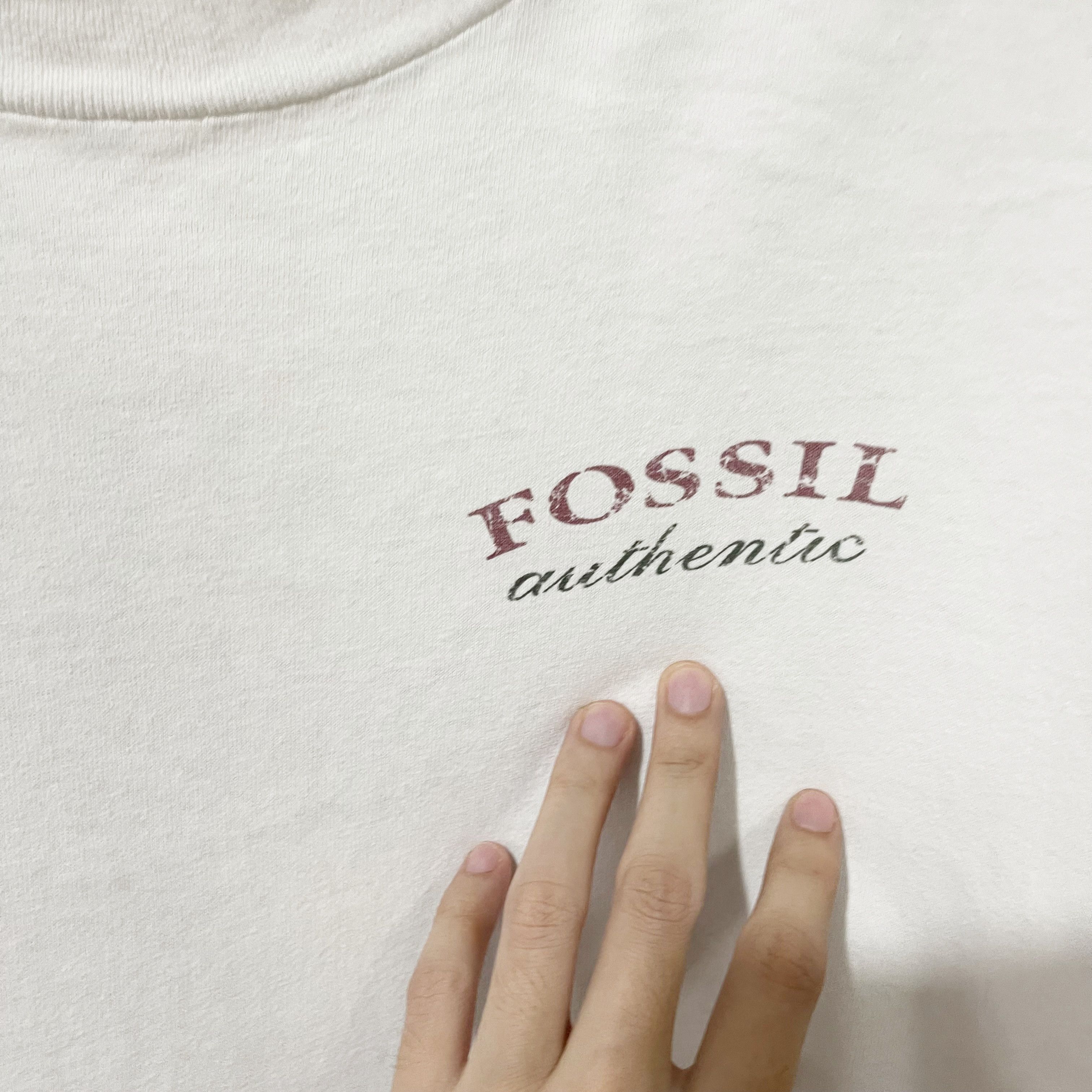 Fossil Vintage 90s Fossil Authentic T-Shirt Size US XL / EU 56 / 4 - 4 Thumbnail