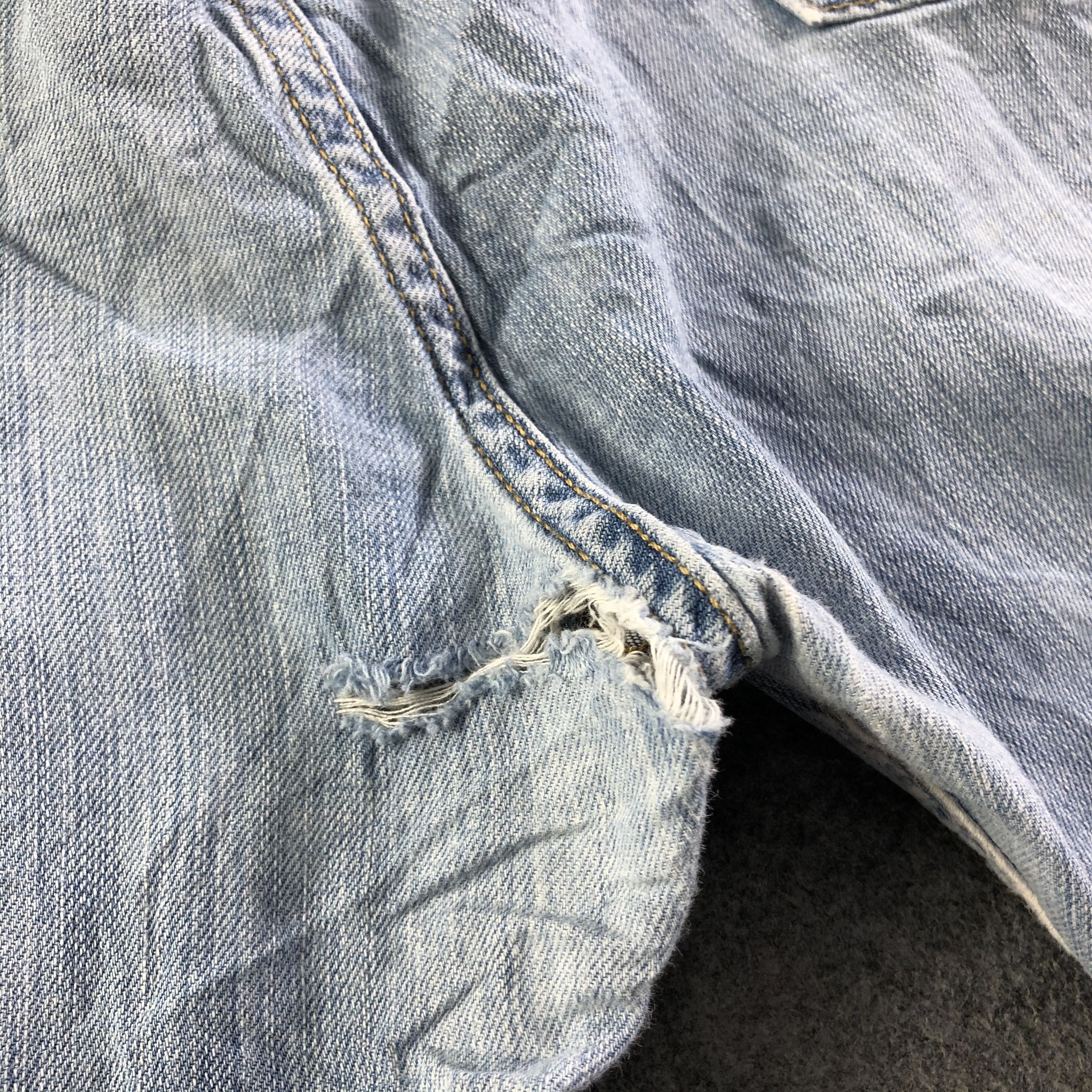Levi's Vintage Light Wash Levis 569 Jeans-J4396 Size US 38 / EU 54 - 7 Thumbnail