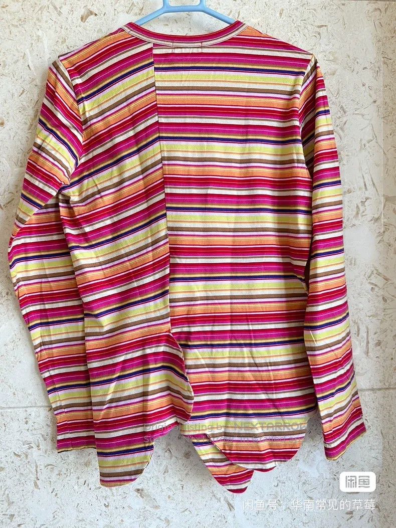 Comme Des Garcons Cotton High Elasticity Top, Asymmetrical
