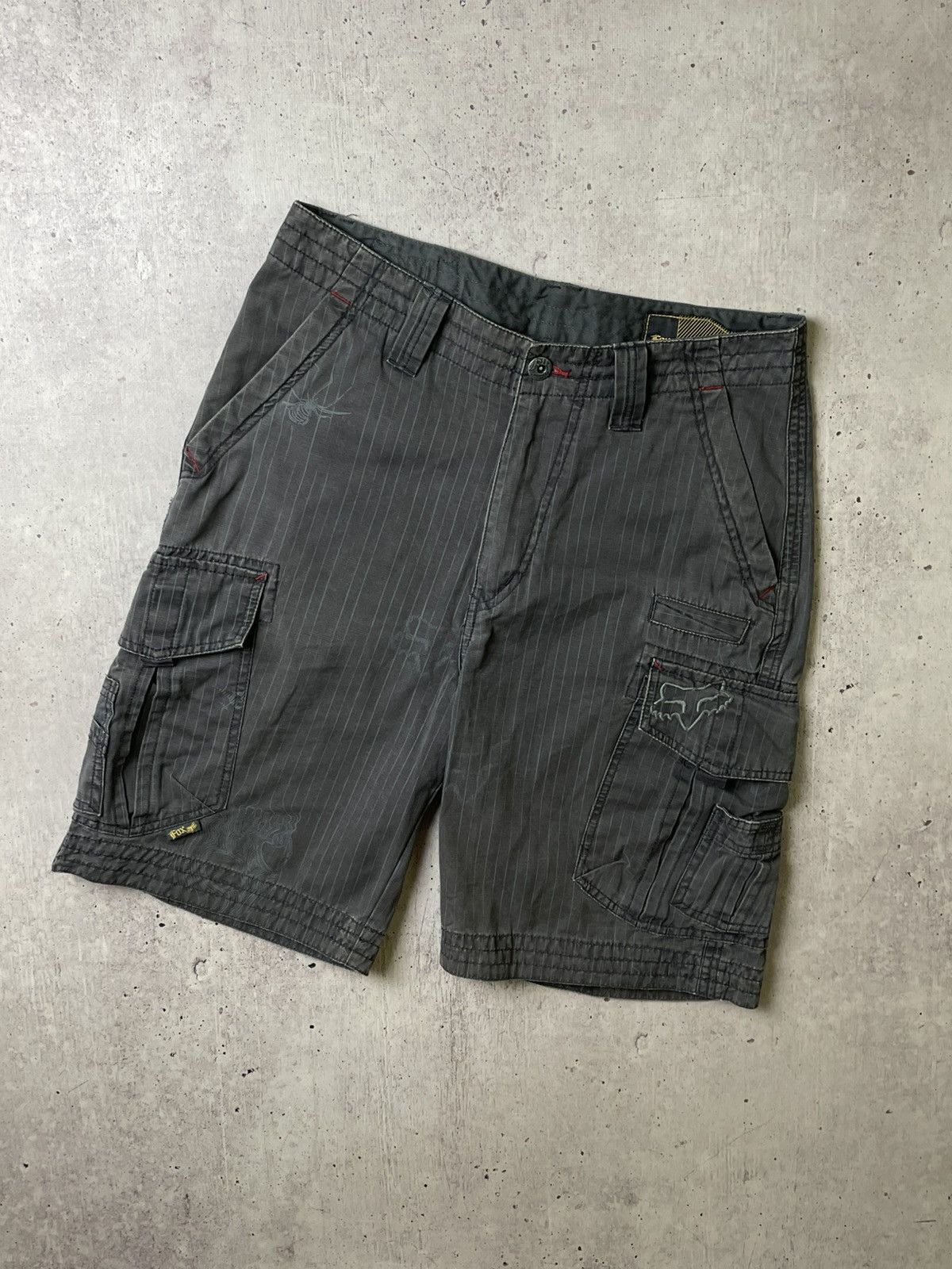 Fox Racing Vintage FOX Cargo Shorts Y2k Size US 32 / EU 48 - 1 Thumbnail